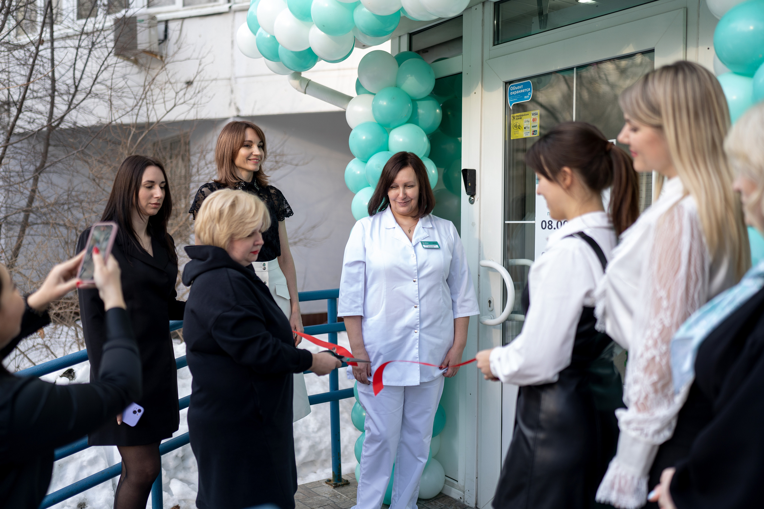 Открытие клиники «Забота». Свадебный фотограф в Москве Кристина Чехова