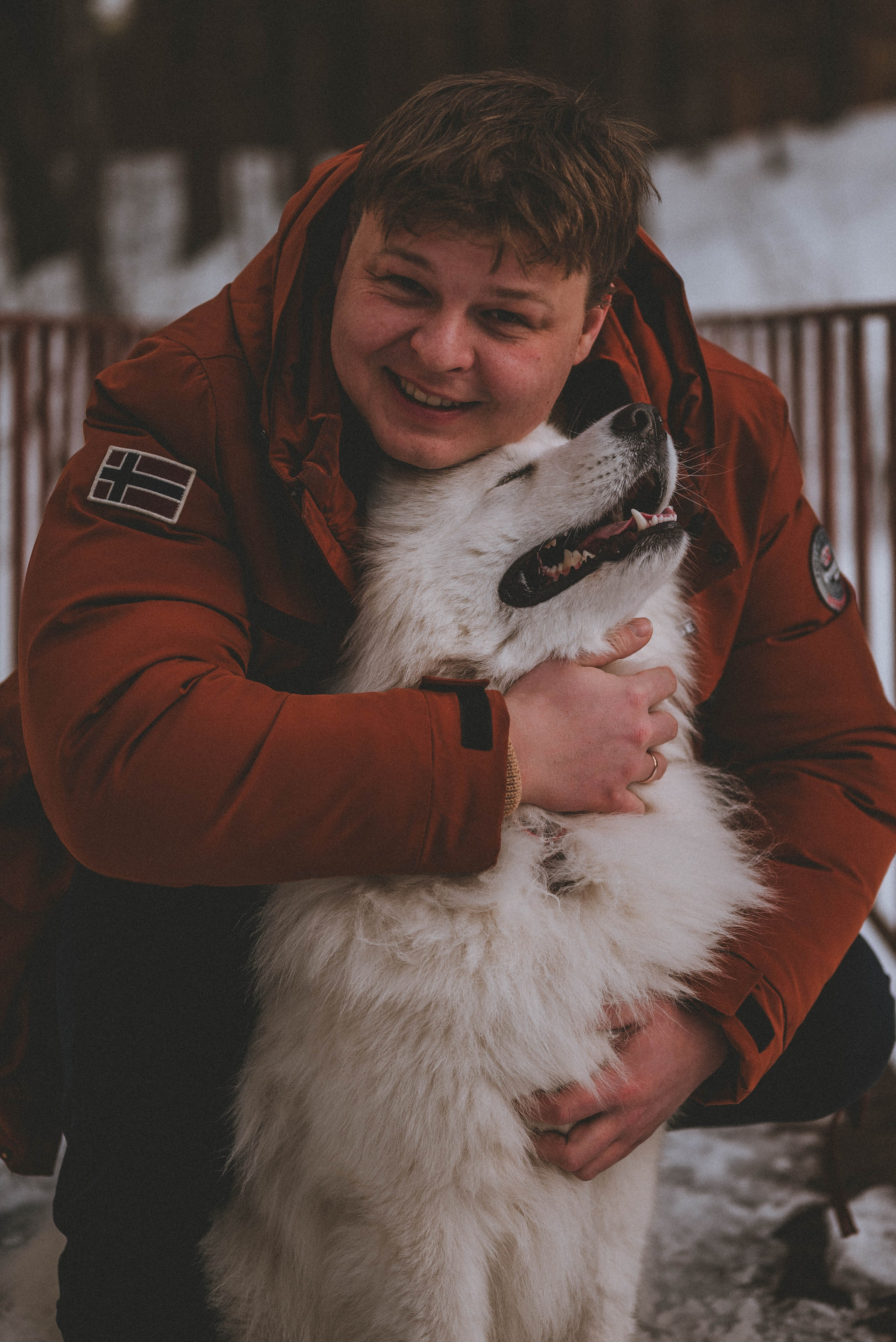Евгений и Юлия с Каем. Фотограф Кристина Пархоменко