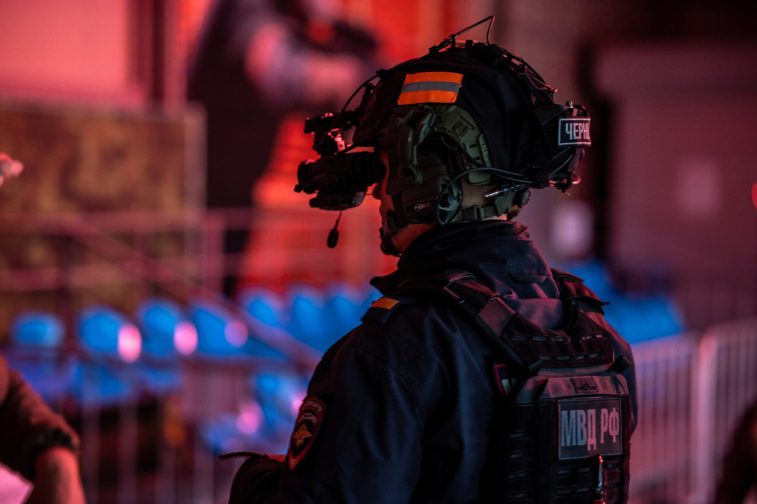 Репортажная фотосъемка 2 СПП на Кубке Губернатора Московской обл. по практической стрельбе. Репортажный фотограф, Москва, Закат