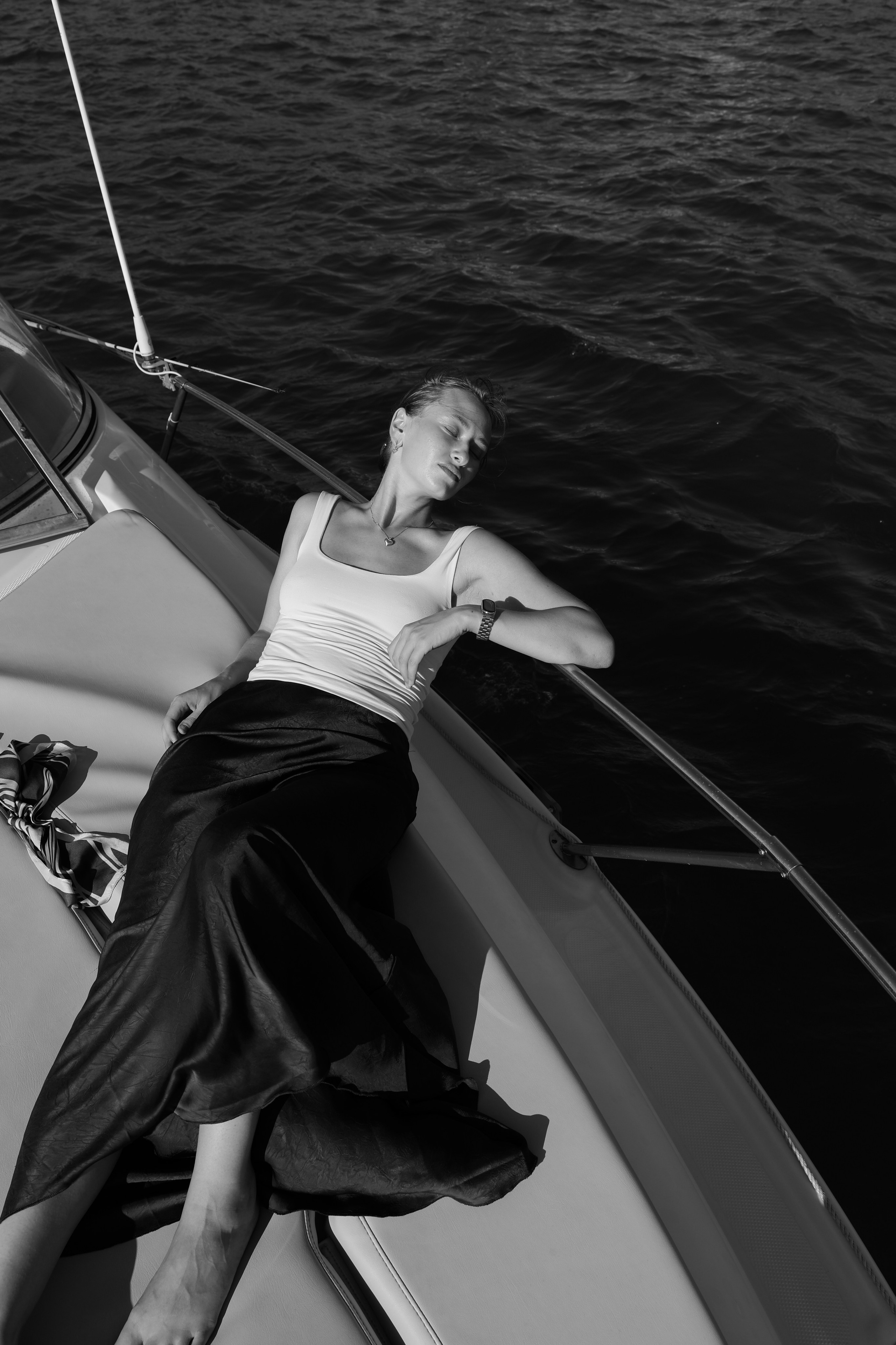 ПРОГУЛКА НА ЯХТЕ. Фотограф Москва Оля Олбимак