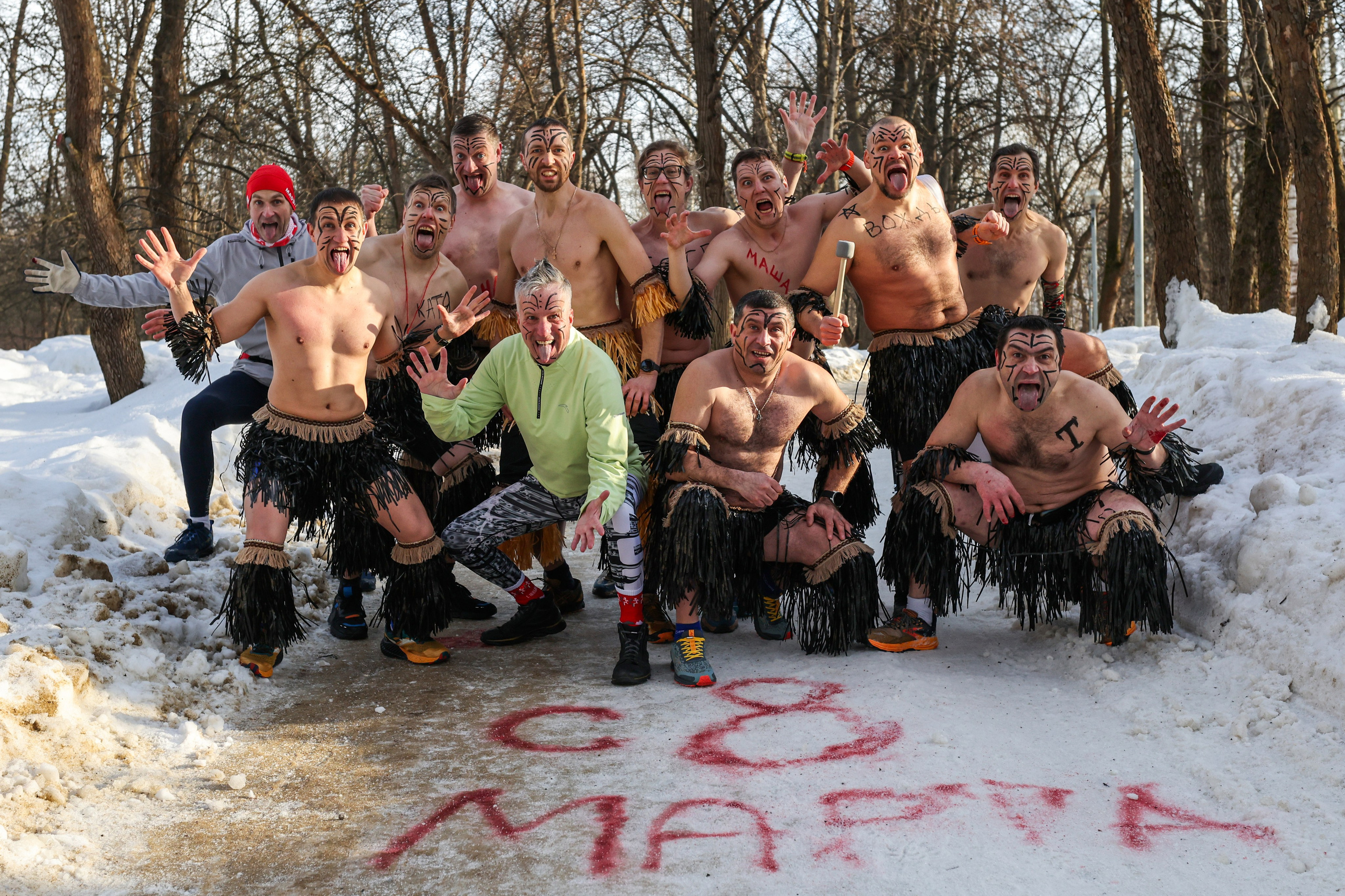 Тушиноги умеют поздравлять — 07.03.26. Фотограф Сергей Ловкий