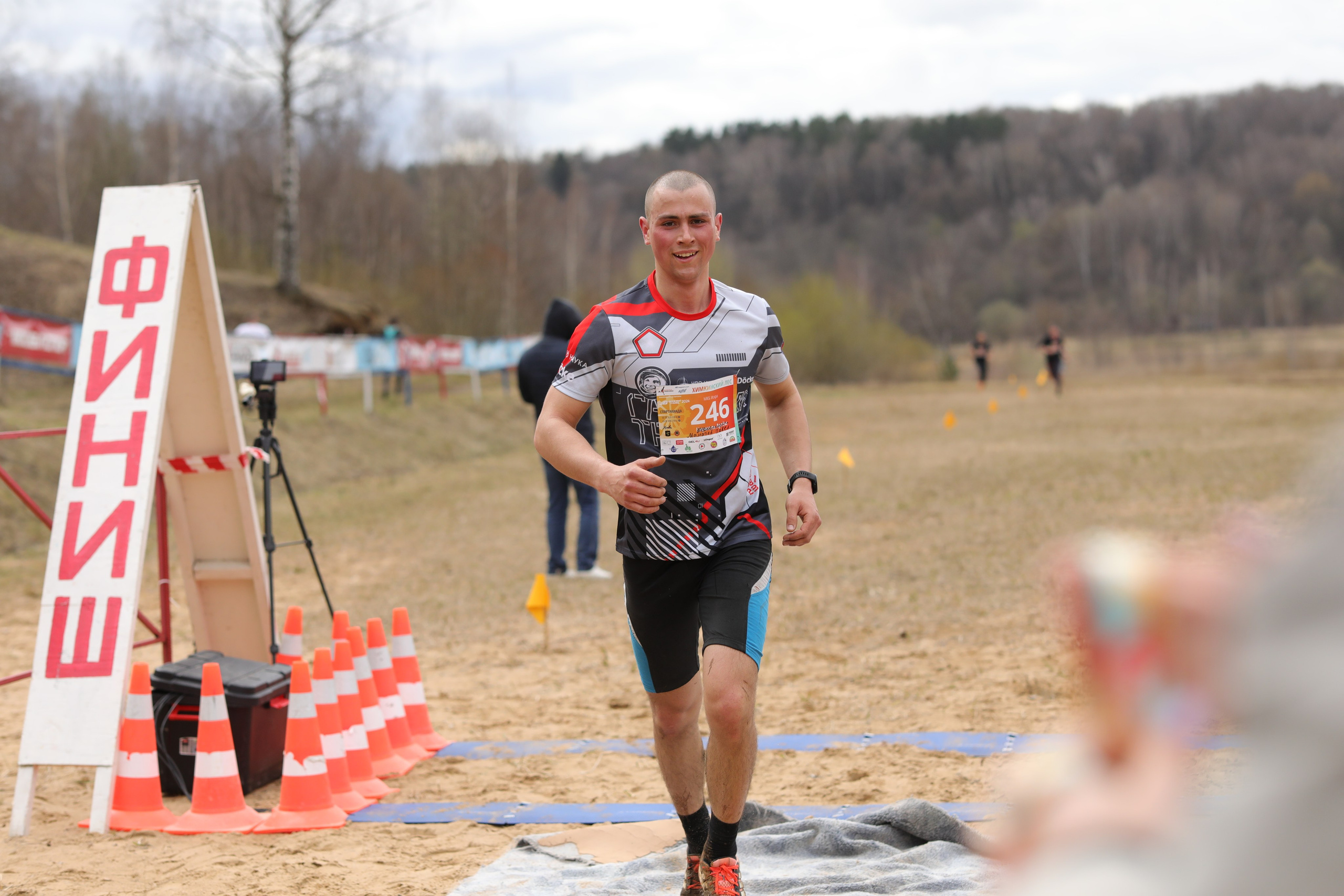 Трейл Химкинский лес, 14 апреля 2024 г. Фотограф Сергей Ловкий
