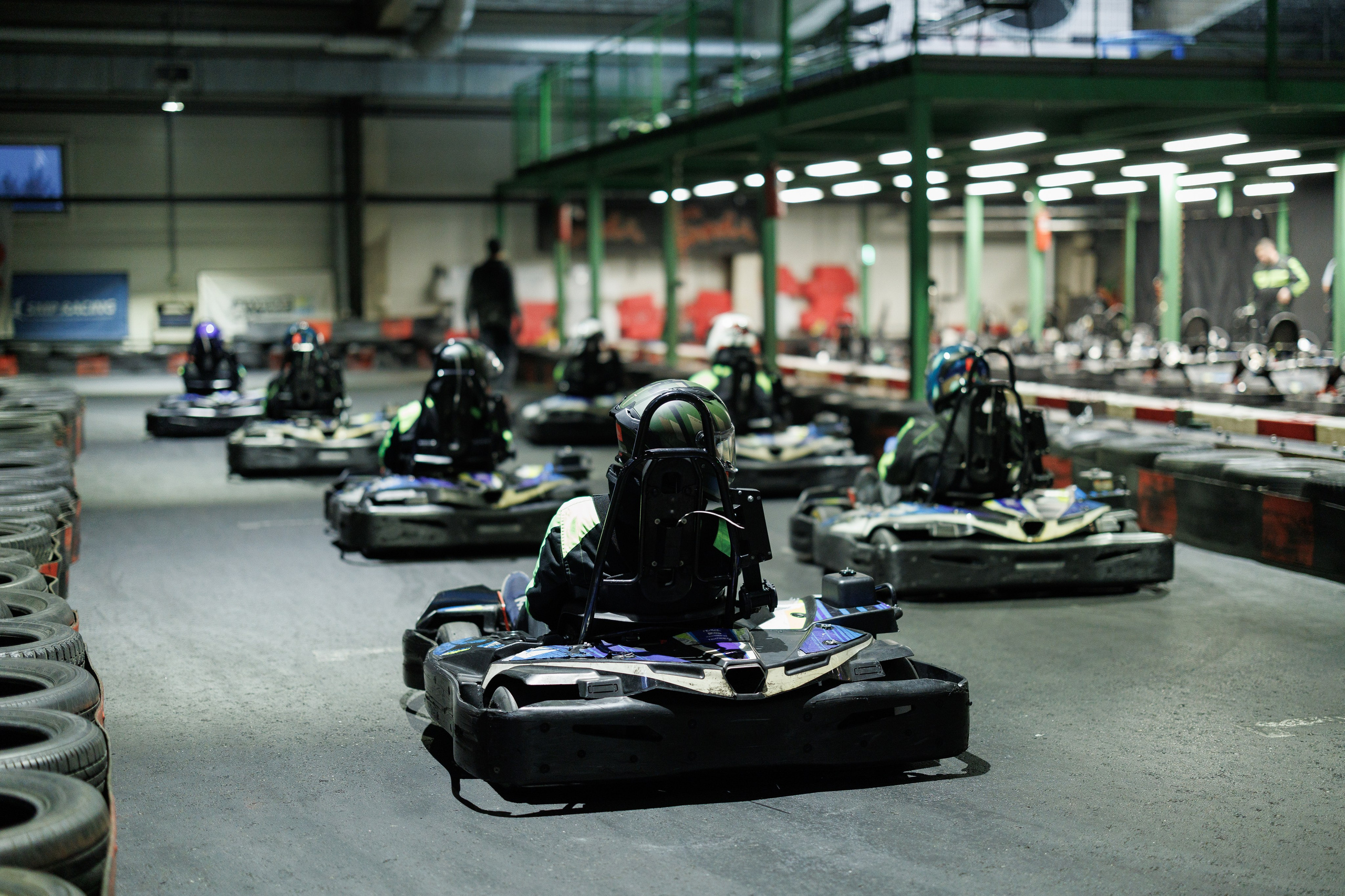 Turba karting hall — корпоративные соревнования. Контент для бизнеса в Екатеринбурге Полдень Медиа