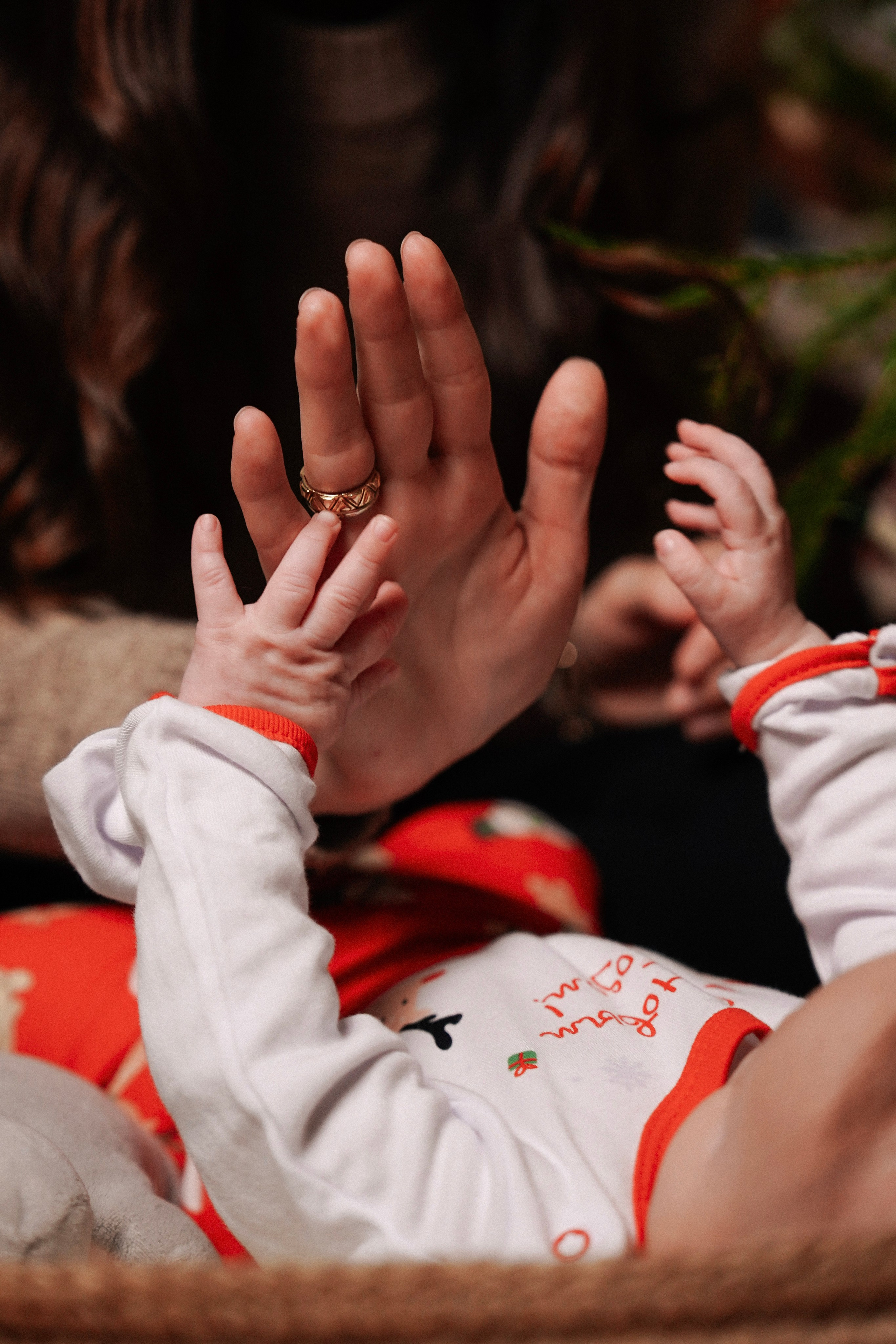 Семейная новогодняя съёмка. Фотограф с психологическим образованием