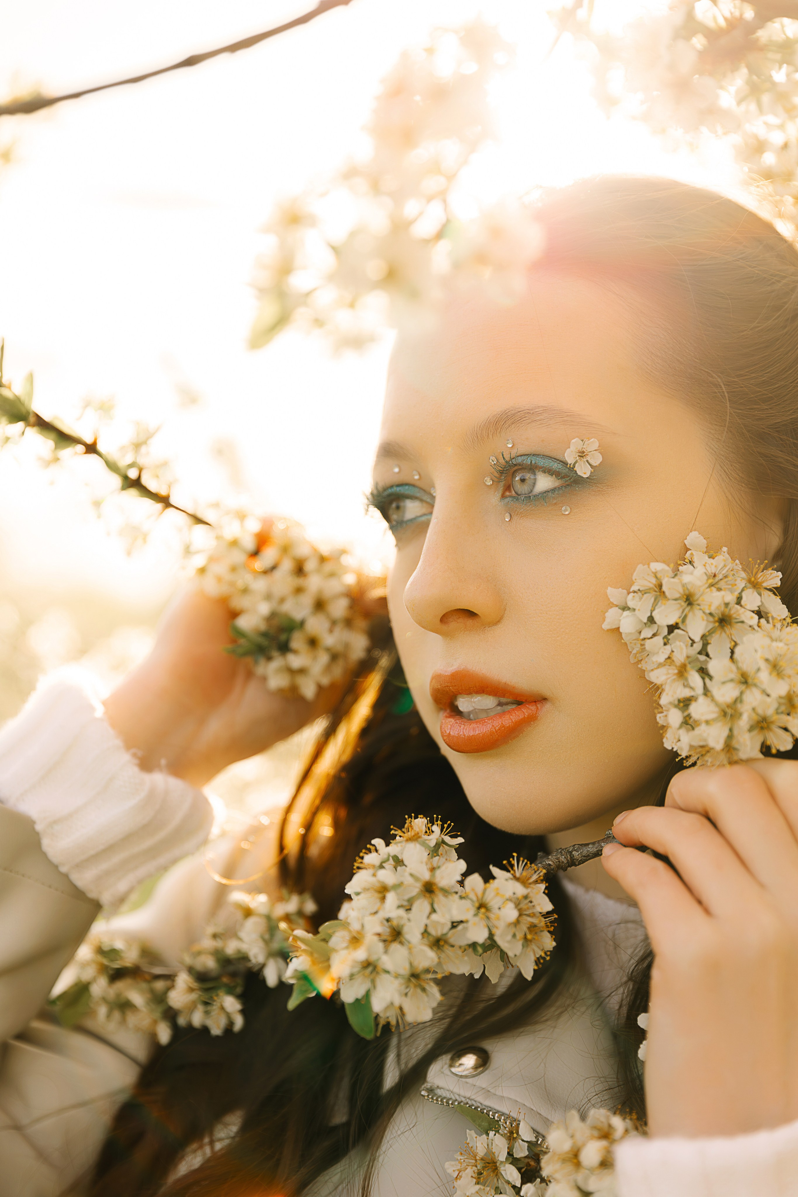 Фотосессия в цветении в Москве. Семейный и женский фотограф в Москве Надежда Воробьева