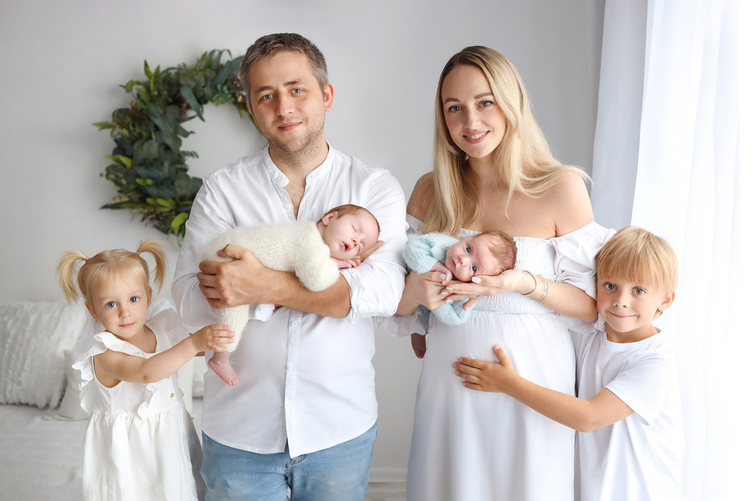 Ян и Филипп, максимальный пакет, классический стиль + natural. Фотограф новорожденных Москва. Ньюборн фотограф Москва