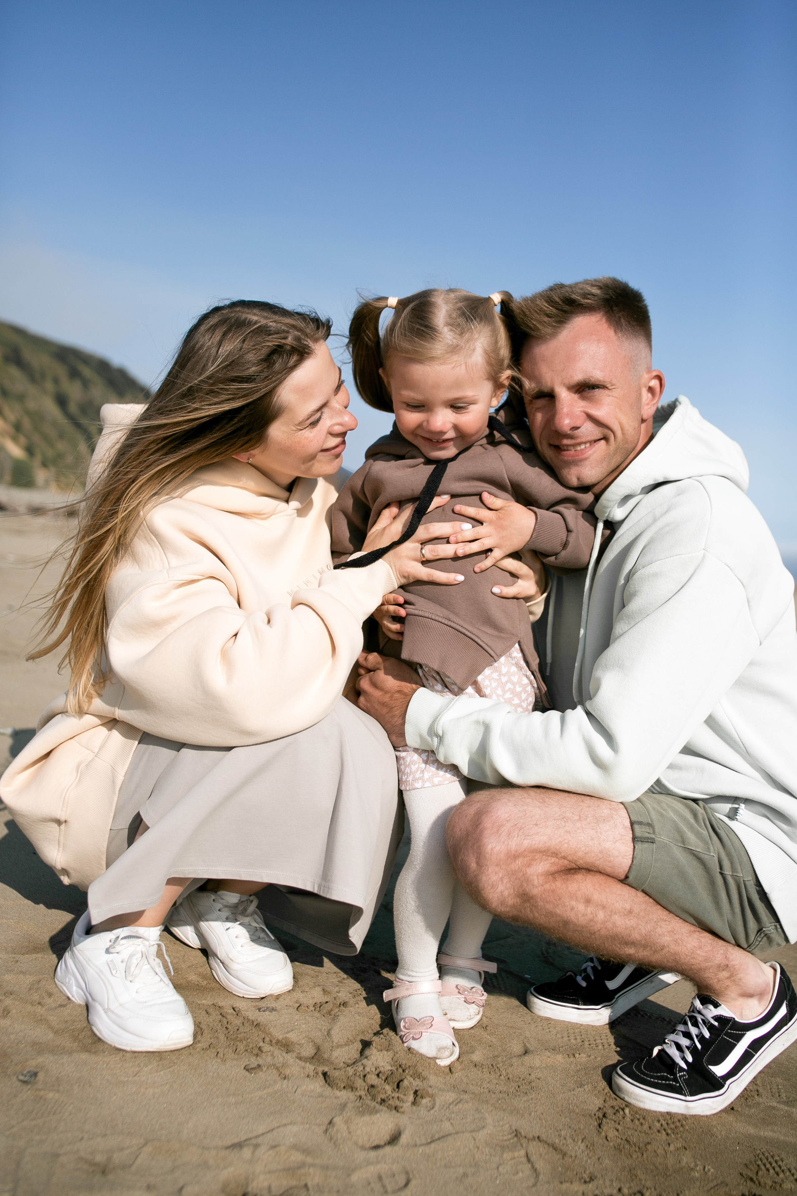 Vika & Kolya & Maya | Семейная фотосессия. Фотограф в Санкт-Петербурге Ангелина Вражевская