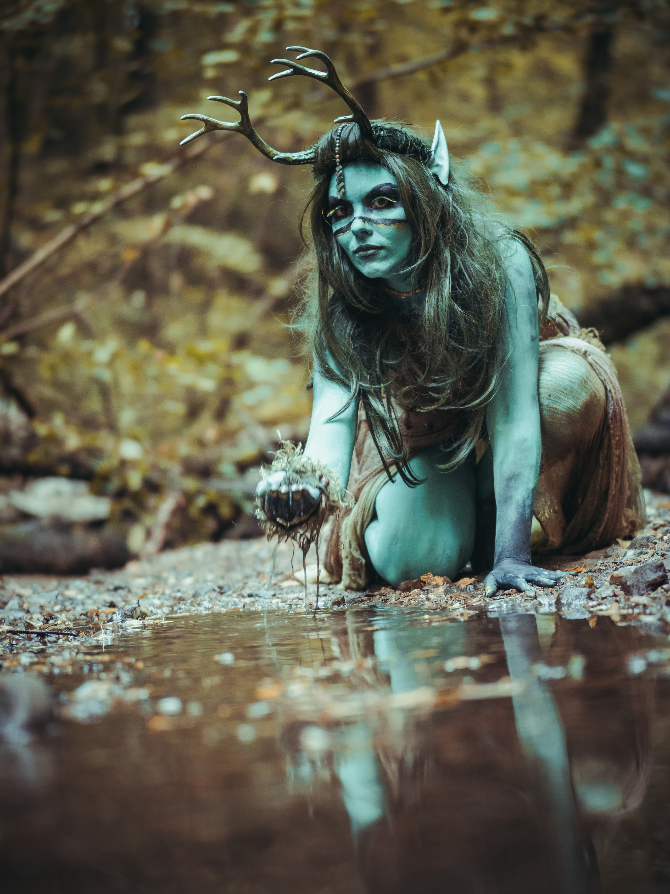 Лесной дух. Творческие сьемки