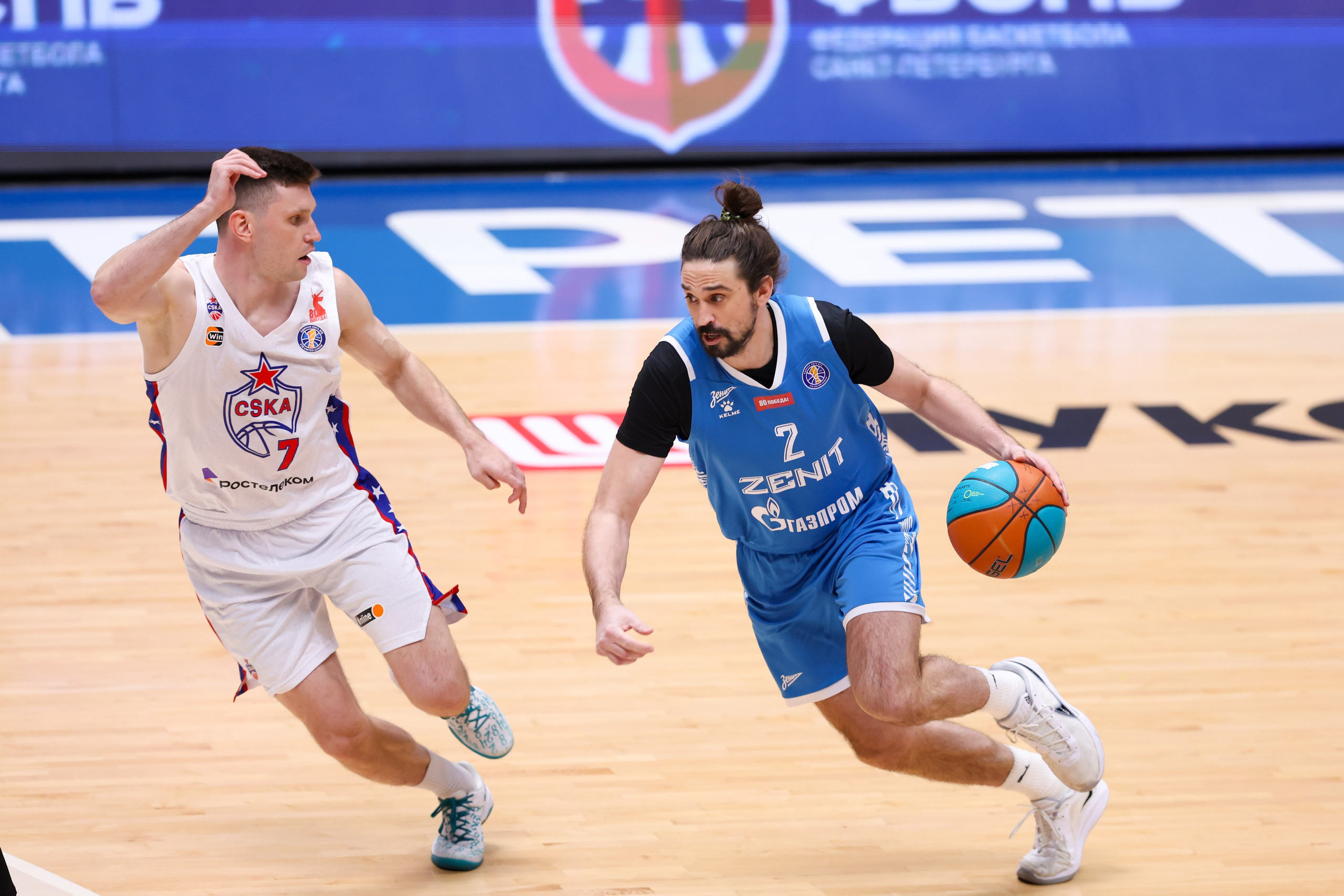 БК «Зенит» — БК «ЦСКА» финал ЕЛ ВТБ 1 игра 27.05.2025. Спортивный и репортажный фотограф Антон Тереханов