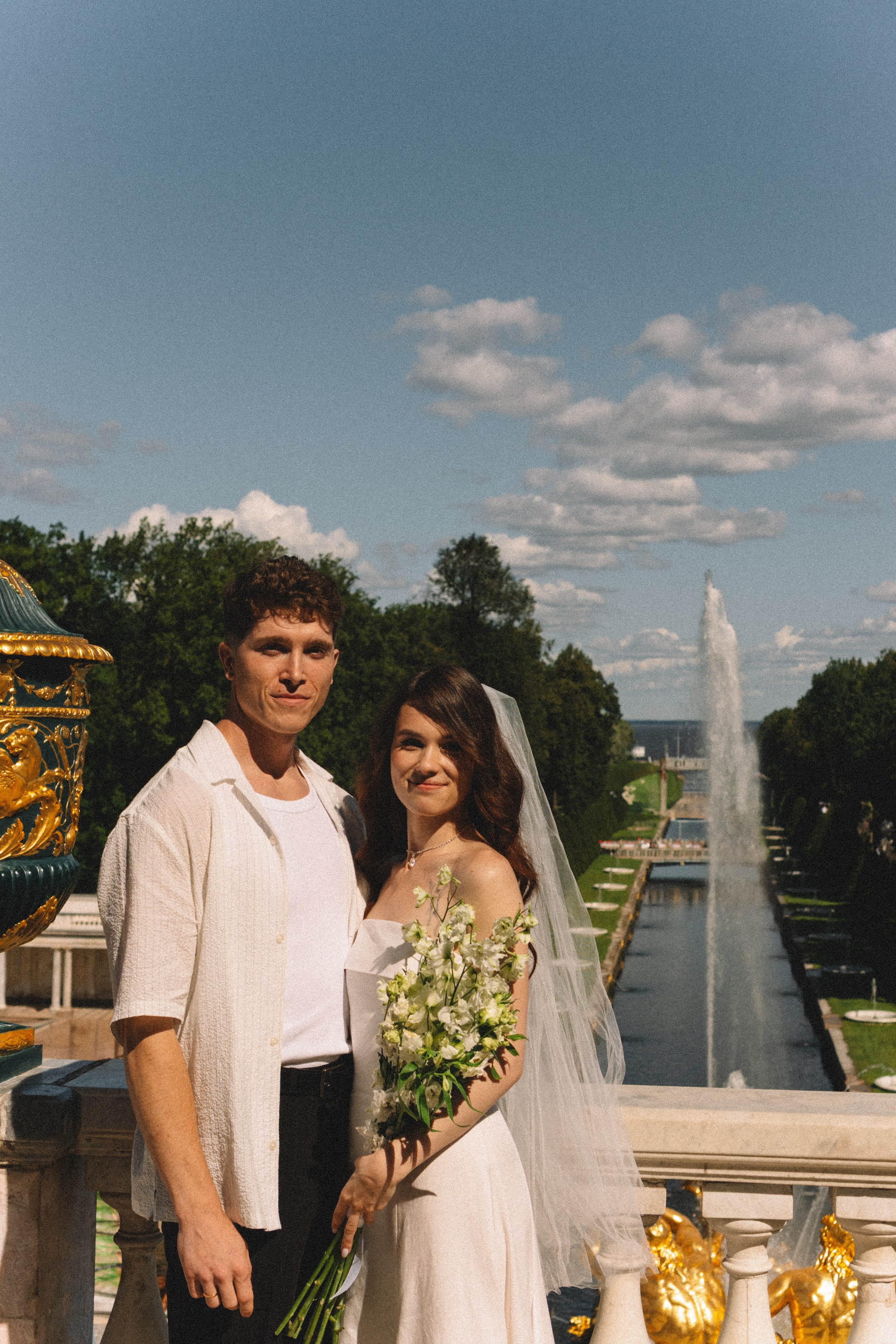 СВАДЕБНАЯ СЬЕМКА В ПЕТЕРГОФЕ И СЬЕМКА РЕПОРТАЖА В ЗАГСЕ ПЕТЕРГОФА. Профессиональный фотограф, Санкт-Петербург — Виктория Богомолова