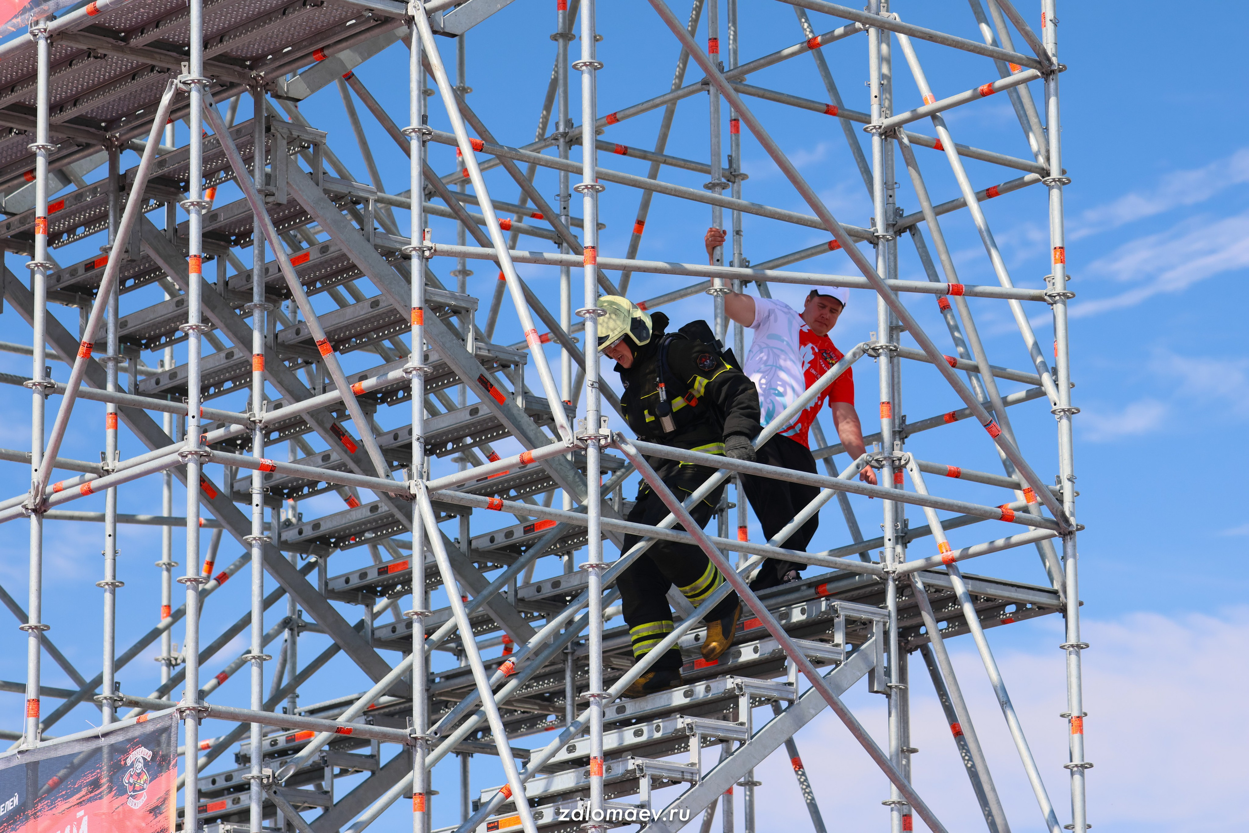 Сильнейший пожарный. Фотограф Александр Заломаев