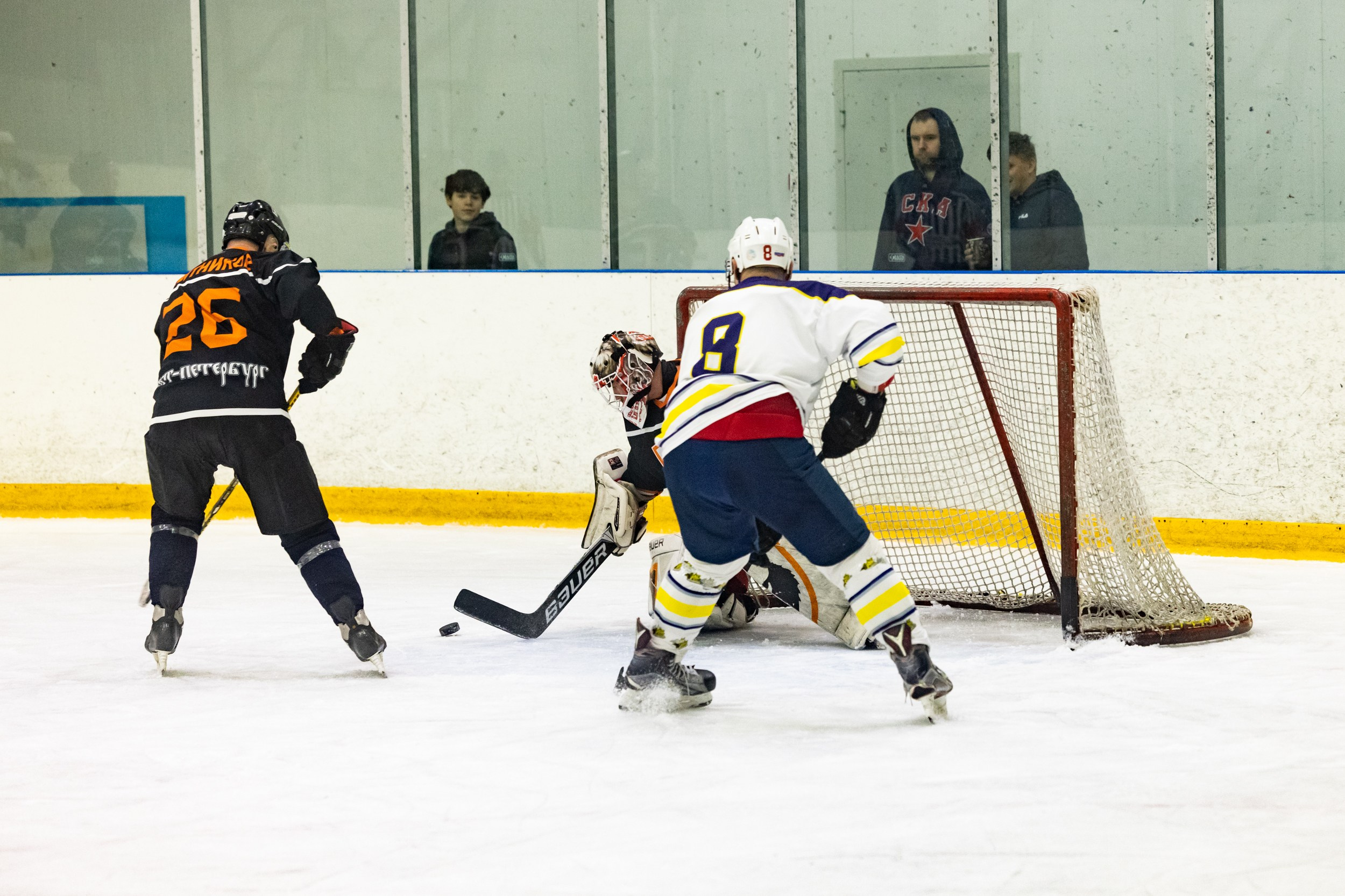 ХК Бульдозер — ХК Добрыня. Фотограф Александр Заломаев