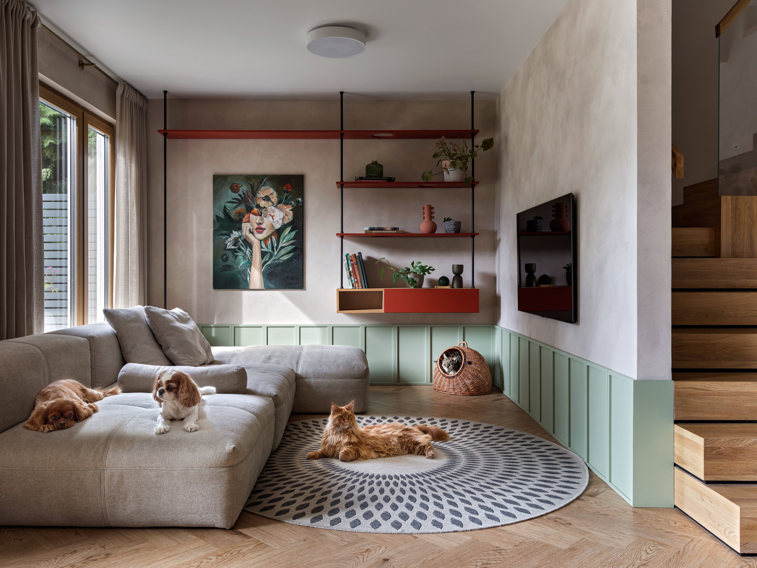 Реализация Srebnych Świerków. MIRRO STUDIO Дизайн интерьера и реализация под ключ Варшава