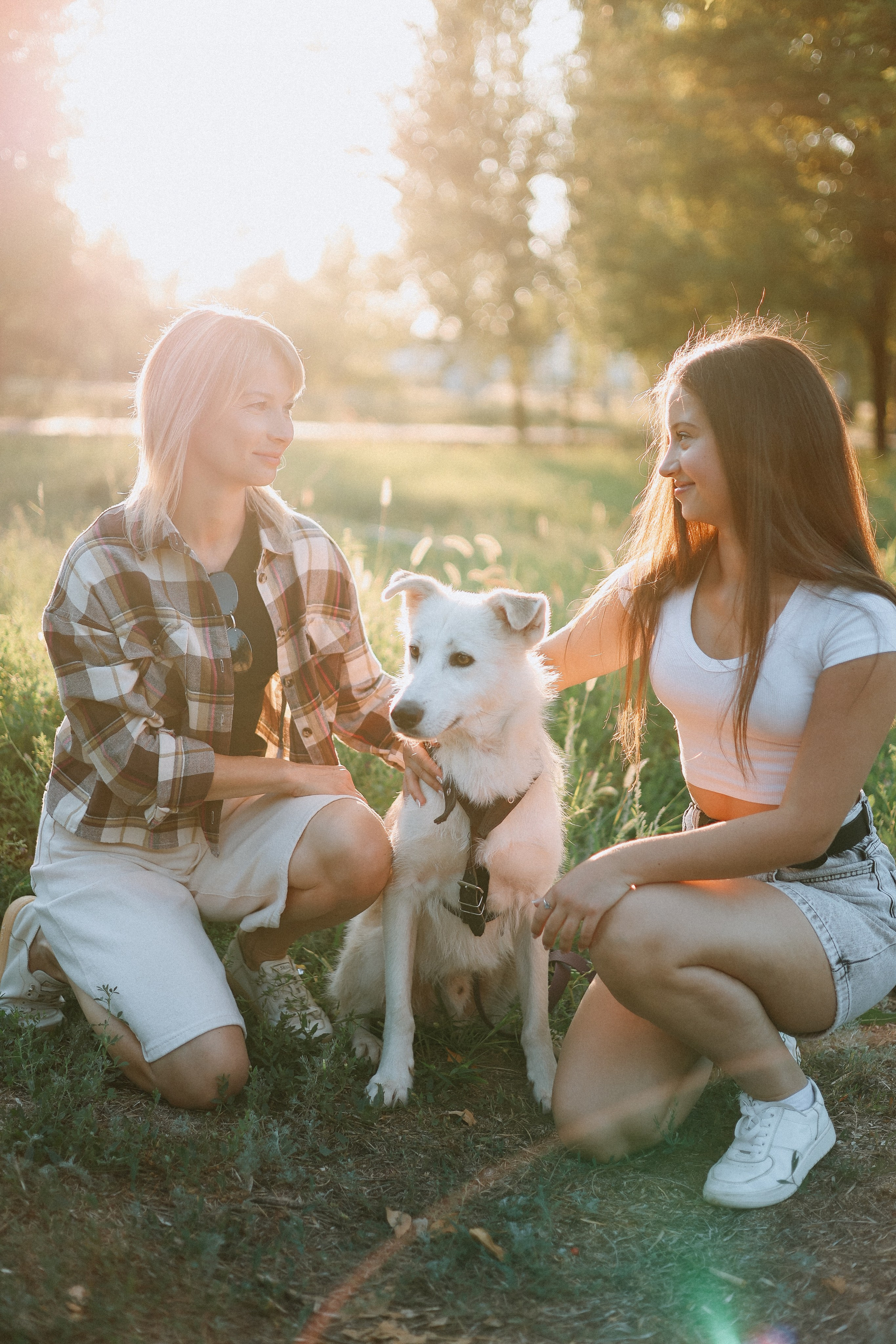 Наталья & Ася & Балу. Фотограф Елизавета Наумова