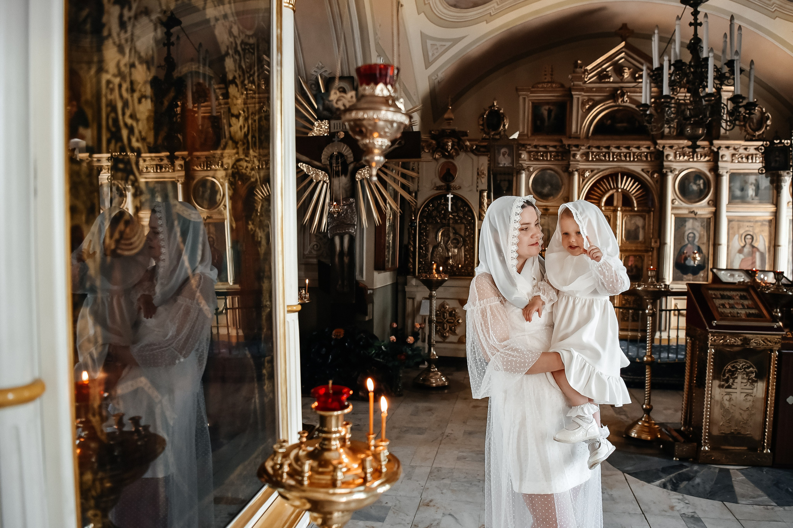 Крещение Милы. Фотограф в Москве и Королёве Сутягина Мария