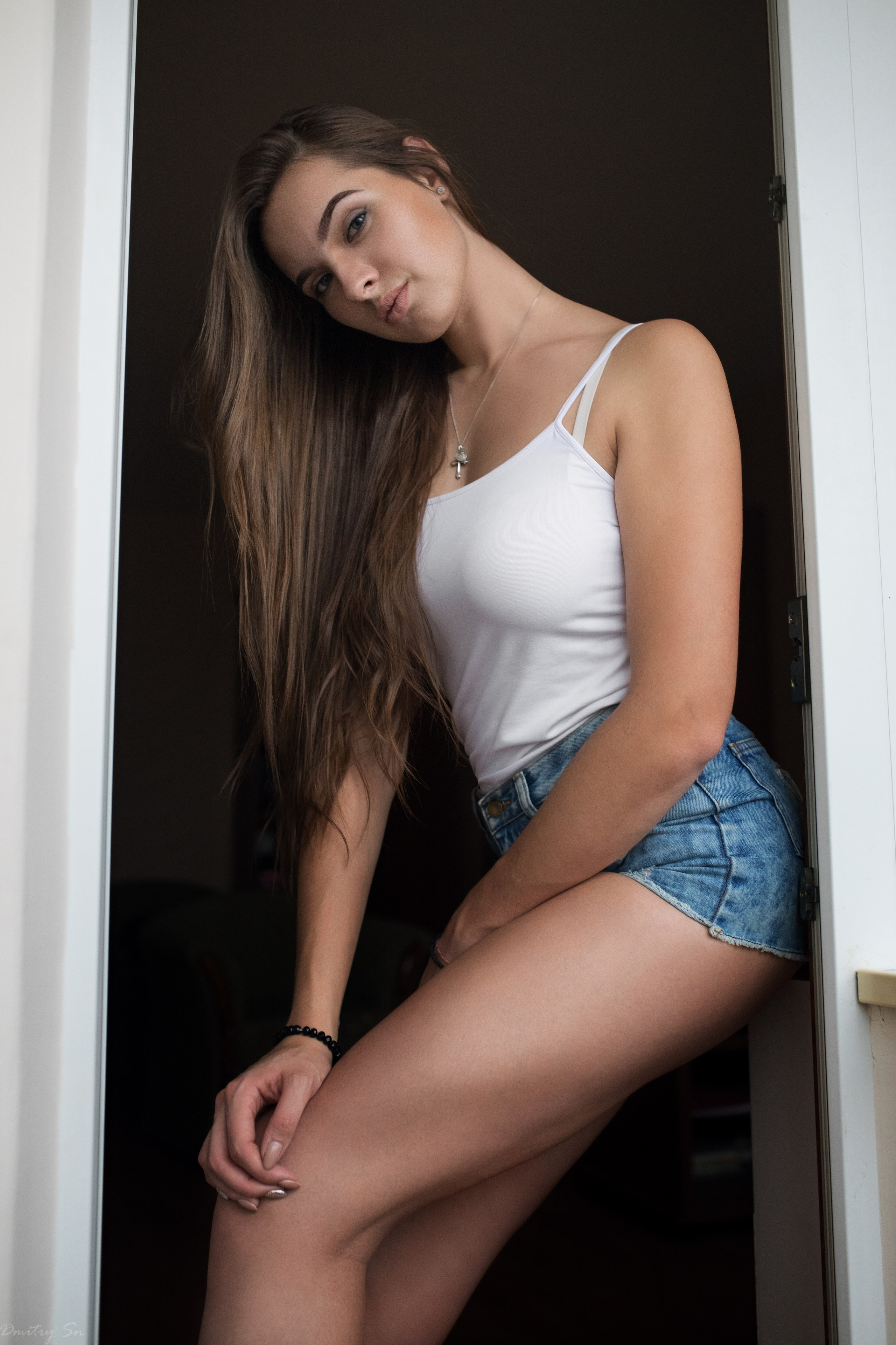 Портретная съемка у окна с Натальей для «себя»