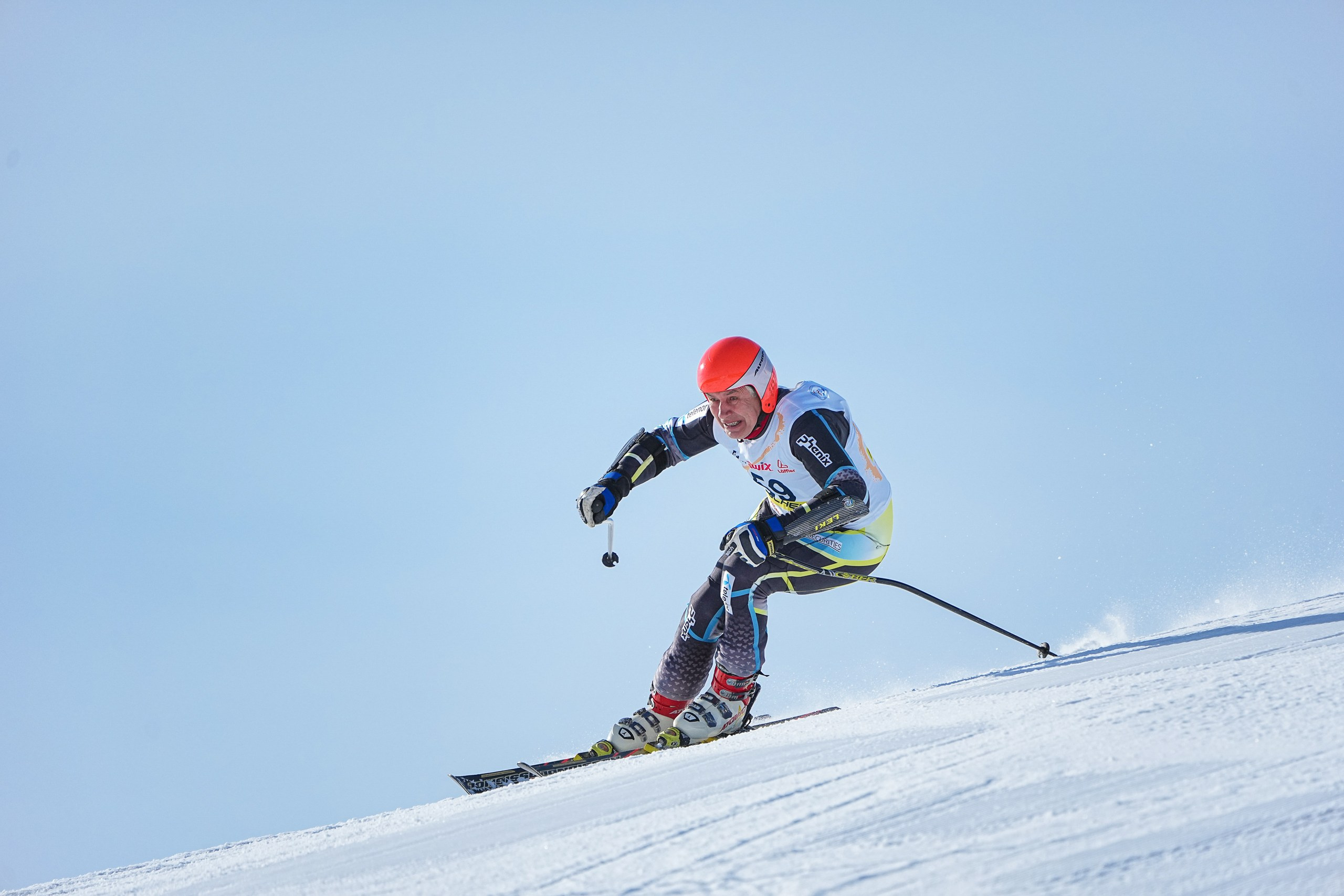 Соревнования «Приз горнолыжного клуба Леонида Тягачева», GS, 2024. Фотограф Студитский Евгений