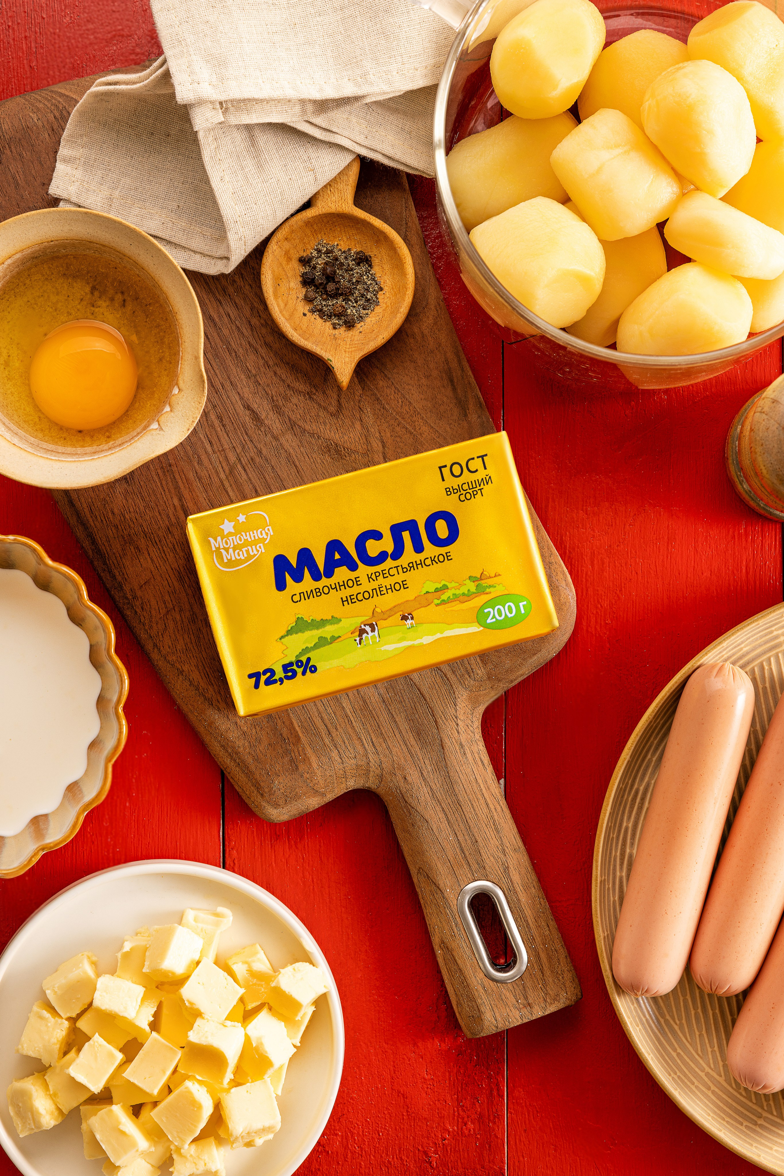 ТМ Молочная Магия. Юлия Космо — фуд-фотограф, предметный стилист, Москва