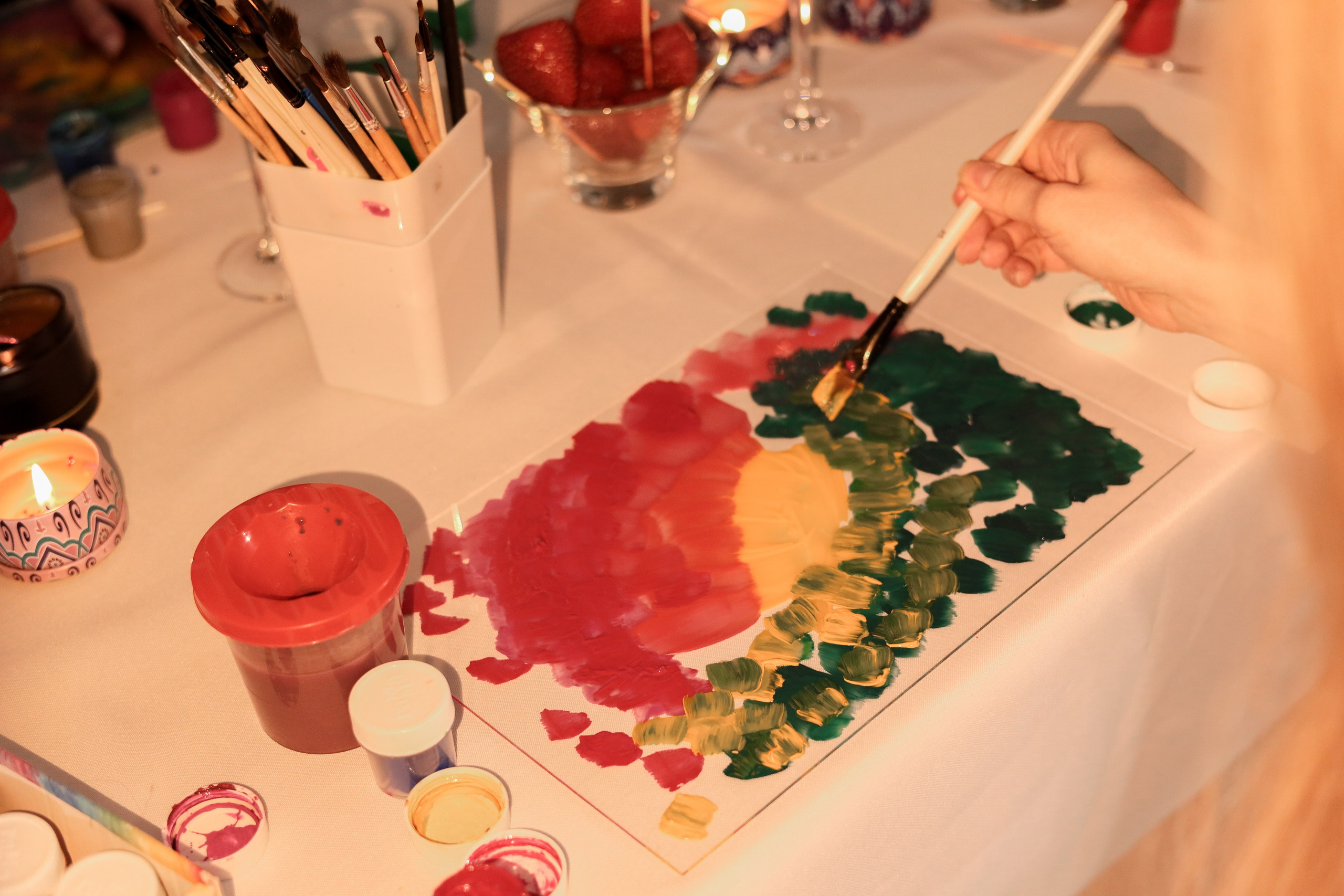 Арт-терапия + аэройога. Фотограф Надршина Лилия