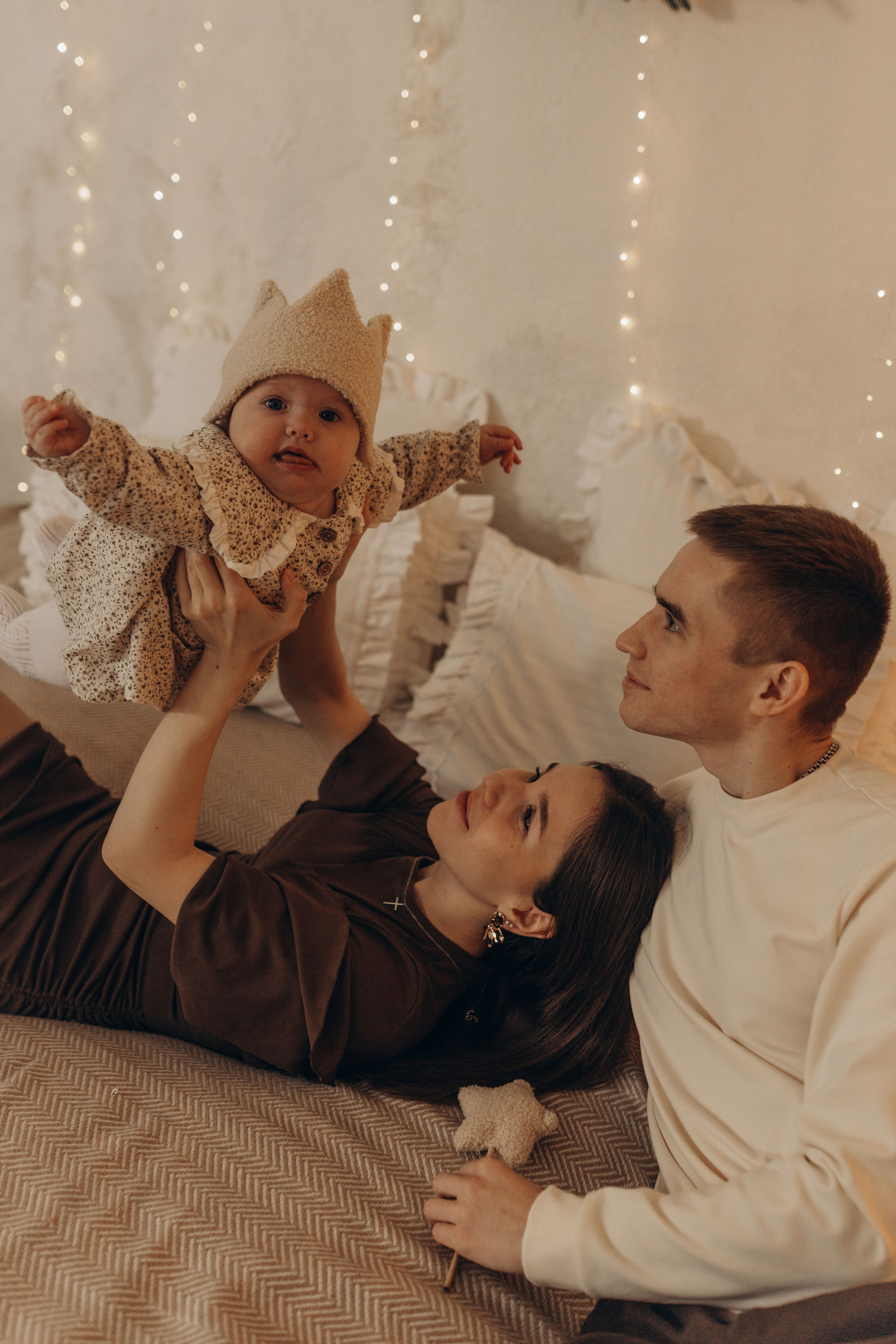 Новогодняя история Дмитрия, Полины и Анюты. Фотограф в Ставрополе Svetlana Matveeva