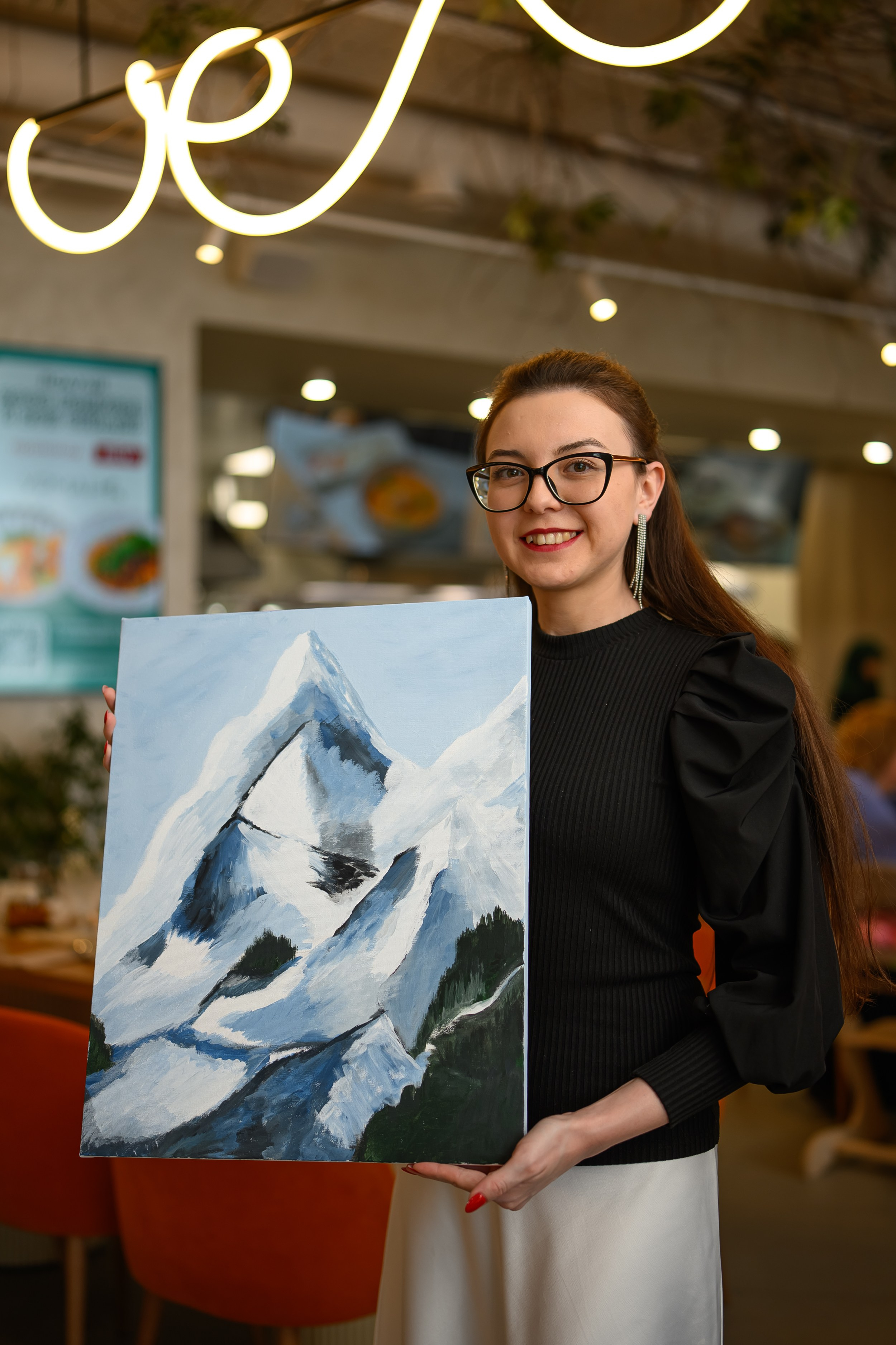 Мастер-класс по рисованию в ресторане Урман