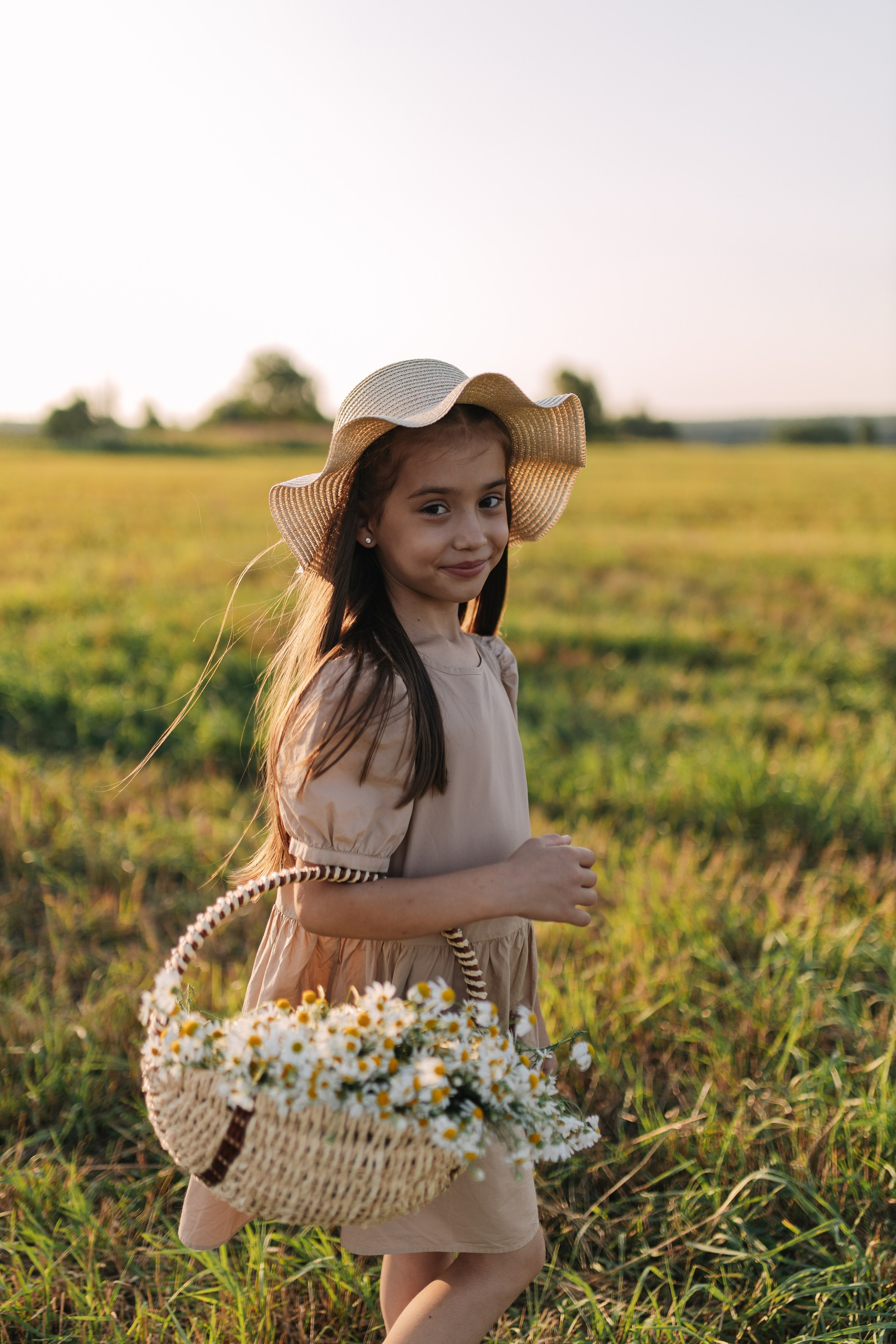 Летний вечер в поле. Семейный фотограф Альбина Крутелева, Екатеринбург, Ревда