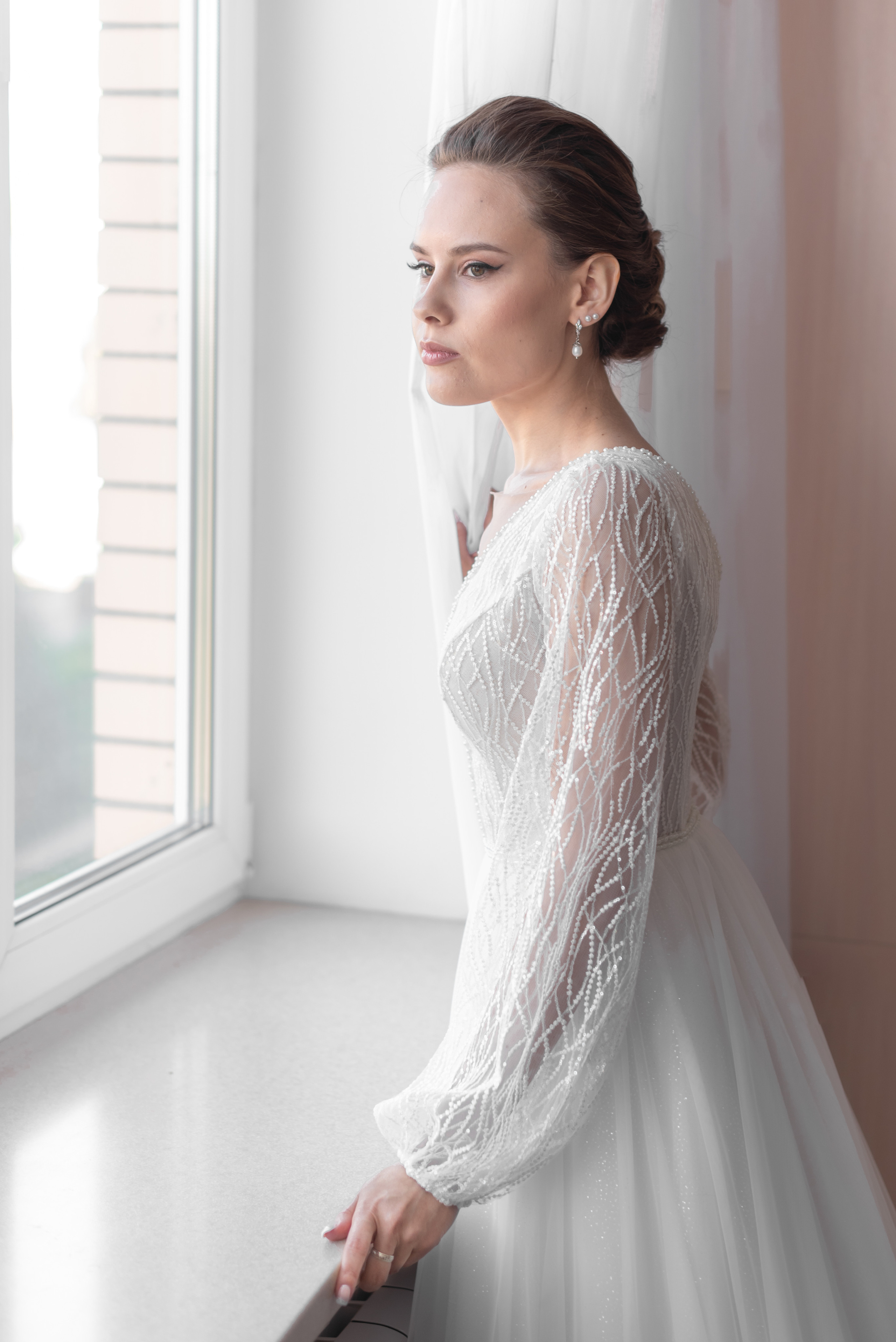 Утро невесты, трогательные фото с мамой. Свадебный фотограф в Москве и Московской области Елена Четоркина