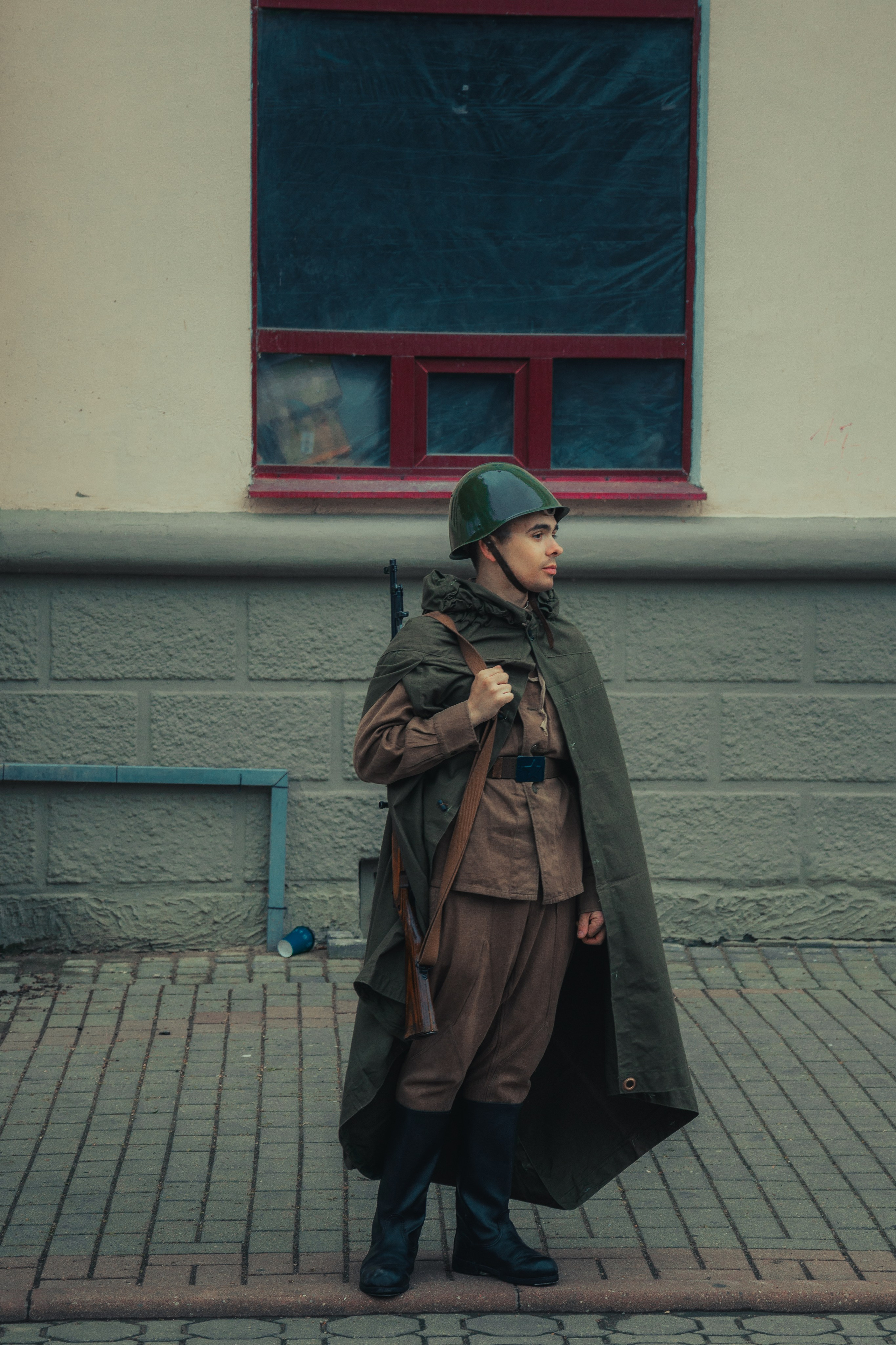 Реконструкция взятия рейхстага. Photographer Vladislav Voronovich