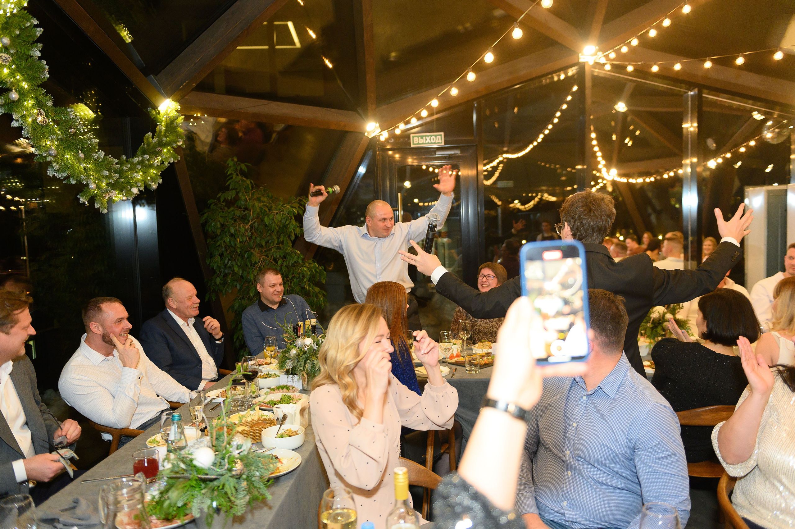Фотосъемка новогоднего корпоратива. Семейный и свадебный фотограф в Санкт-Петербурге Гришин Юрий