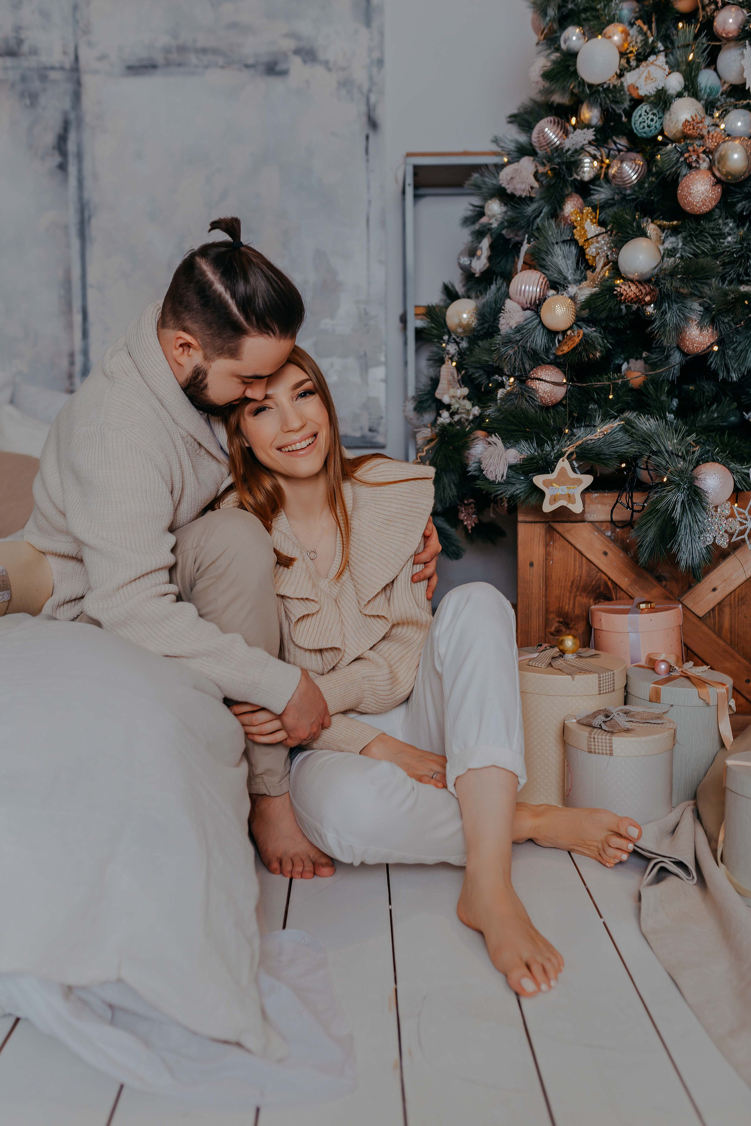 Студийная love story. Семейный и индивидуальный фотограф в Санкт-Петербурге Маргарита Щипкова