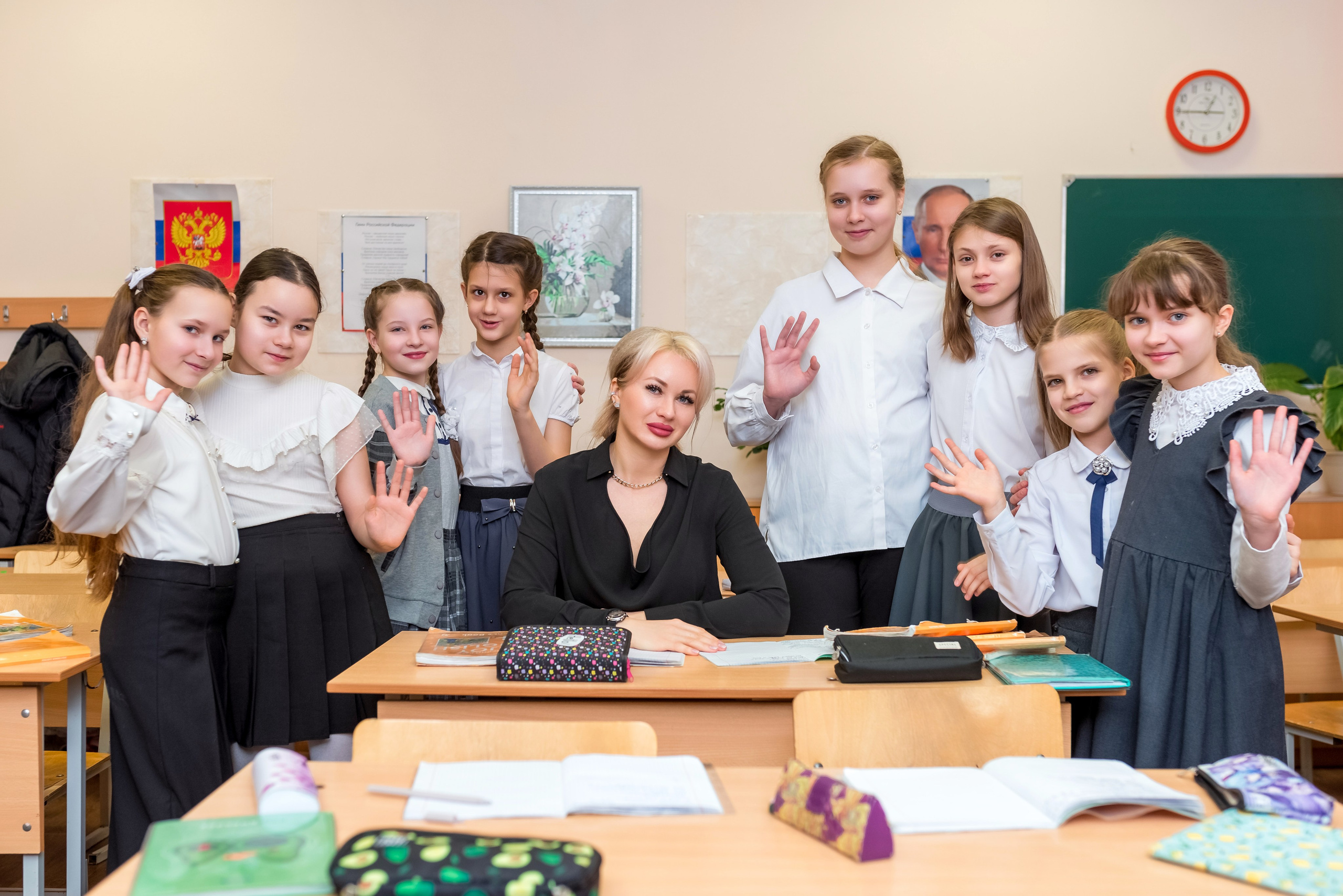 В школе 4 КЛАСС. Женский фотограф Крещение Венчание Москва Брянск