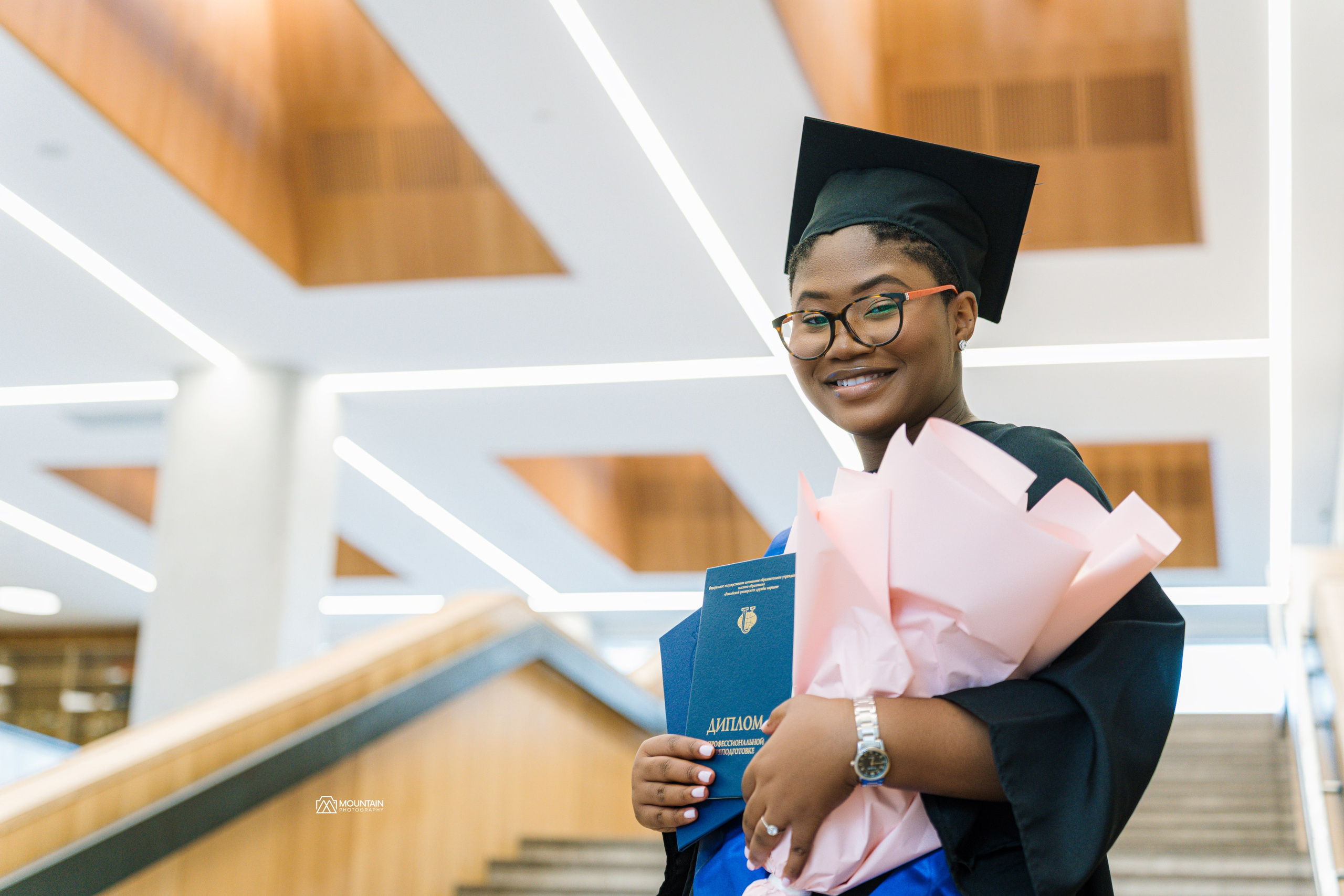 Remise des diplômes. Photographe basé à Moscou