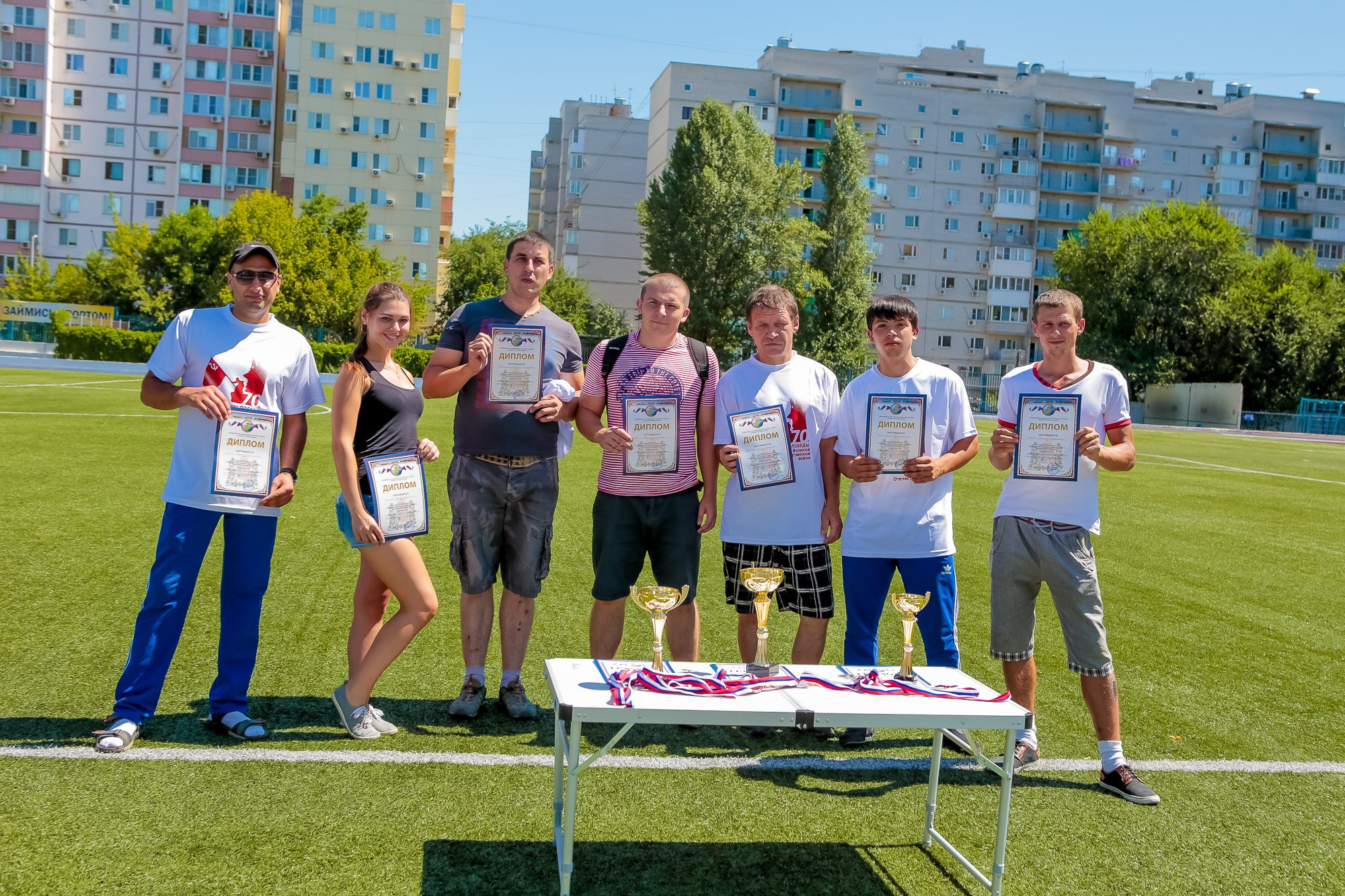 День Физкульт. Максим Матвийченко и Виктория Басова профессионалы своего дела