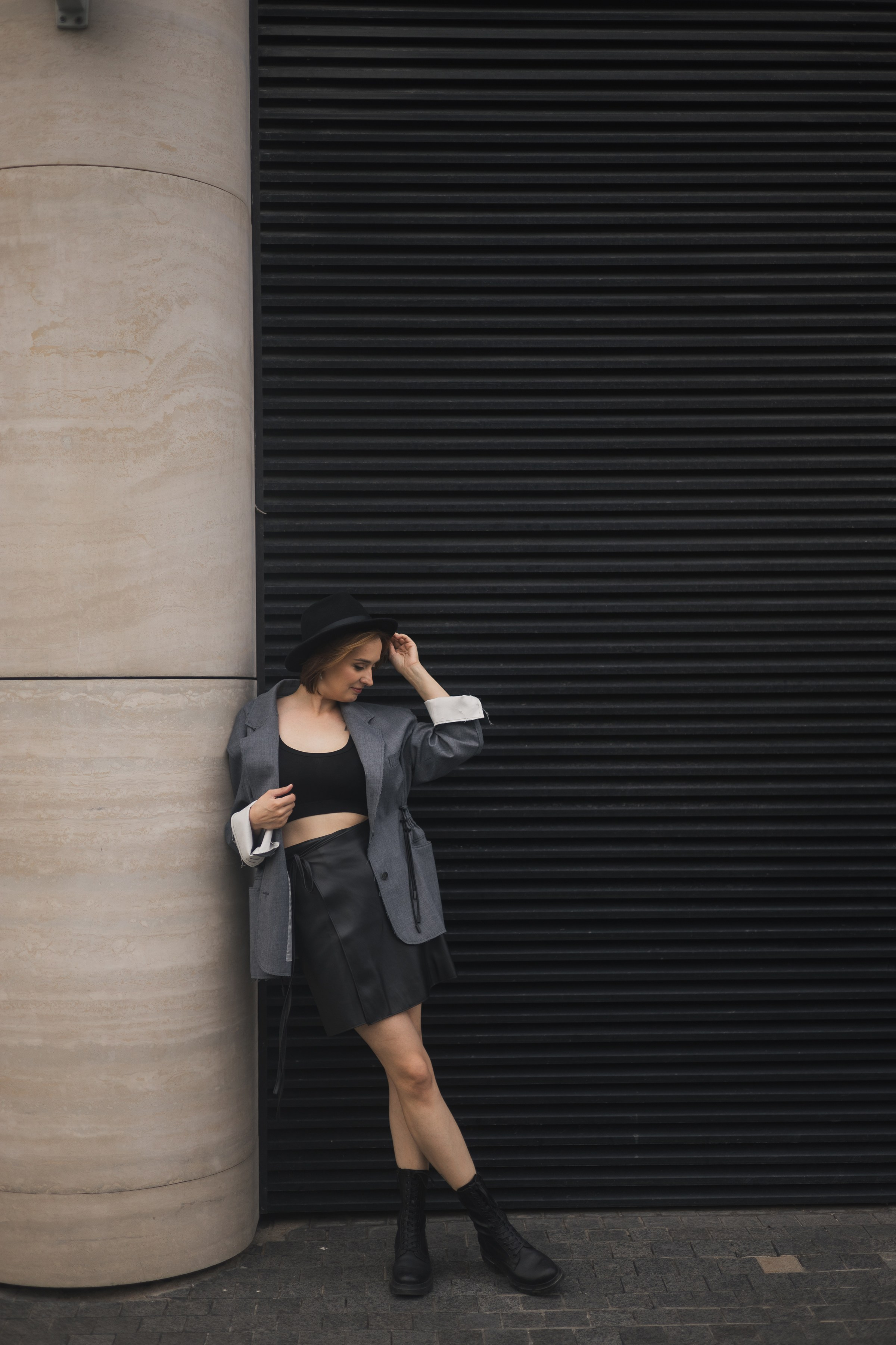 Прогулочная фотосессия. Портретный фотограф СПб, женский фотограф, минимализм и эстетика