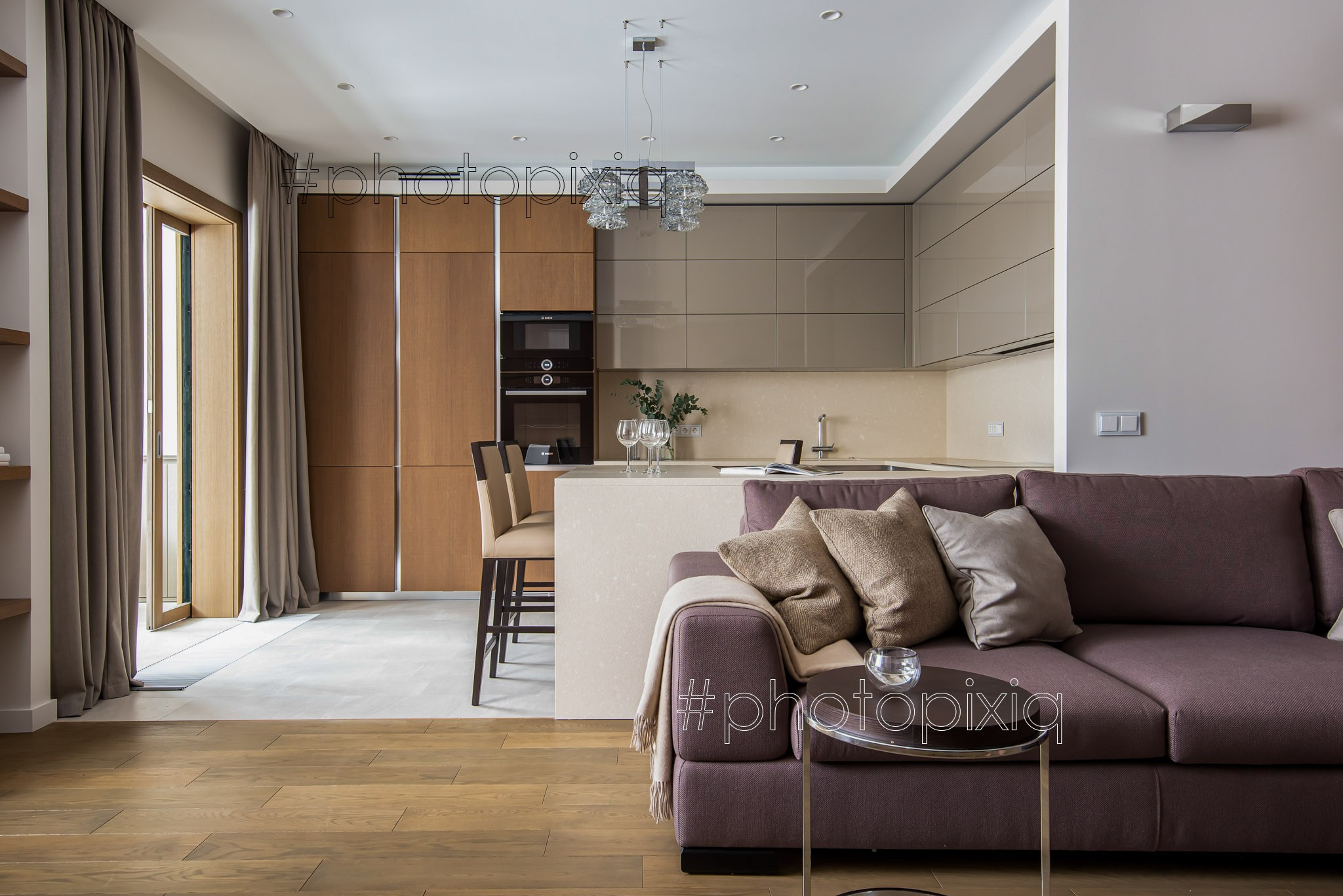 Интерьерная съёмка трёхкомнатной квартиры для дизайнера. Интерьерная съёмка и виртуальные туры — Интерьерный фотограф Кузнецов Сергей (photopixiq)