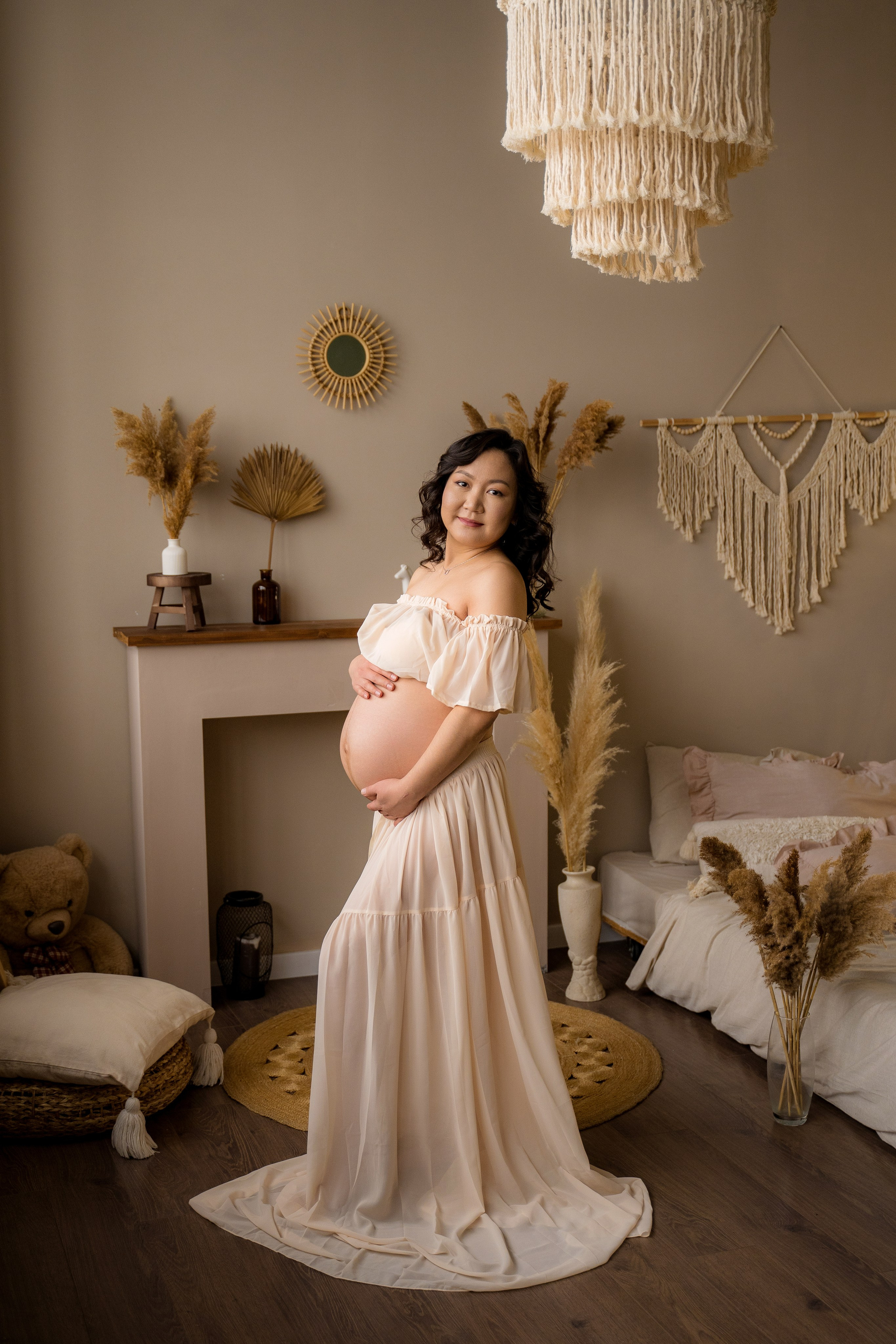 Платья для беременных. Фотостудия Малина в городе Улан-Удэ. Фотограф Ирина Жарникова