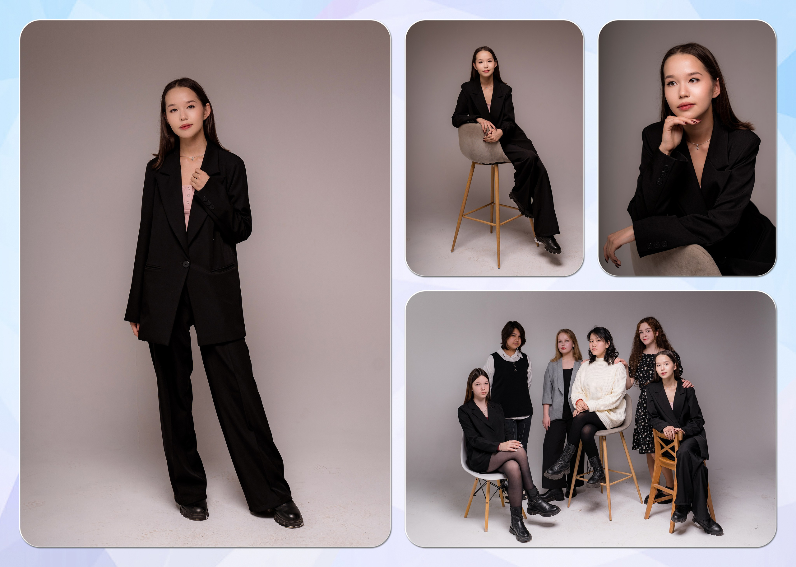 Выпускные альбомы премиум класса. Фотостудия Малина в городе Улан-Удэ. Фотограф Ирина Жарникова