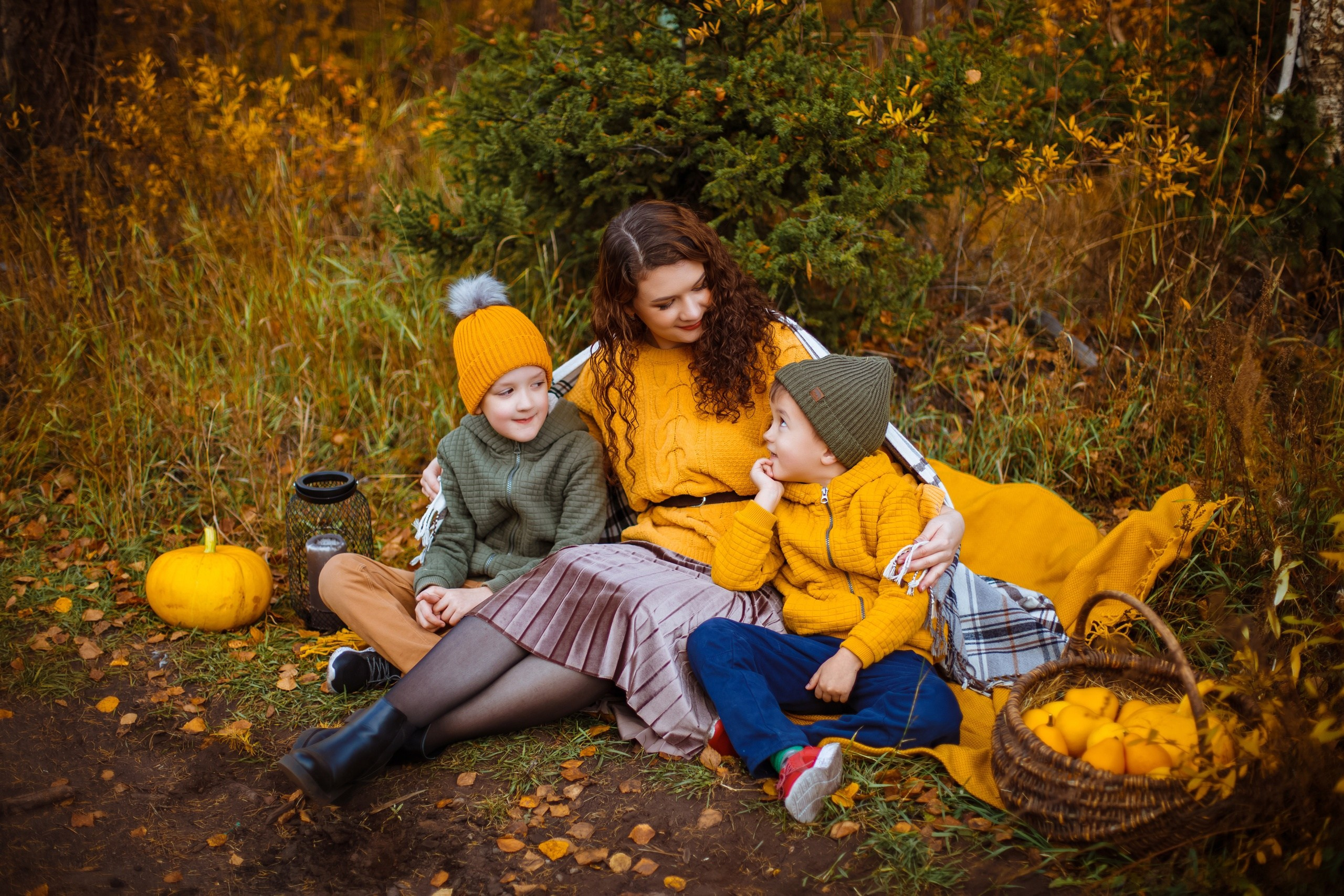 Фотопроект Золотая Осень. Фотостудия Малина в городе Улан-Удэ. Фотограф Ирина Жарникова