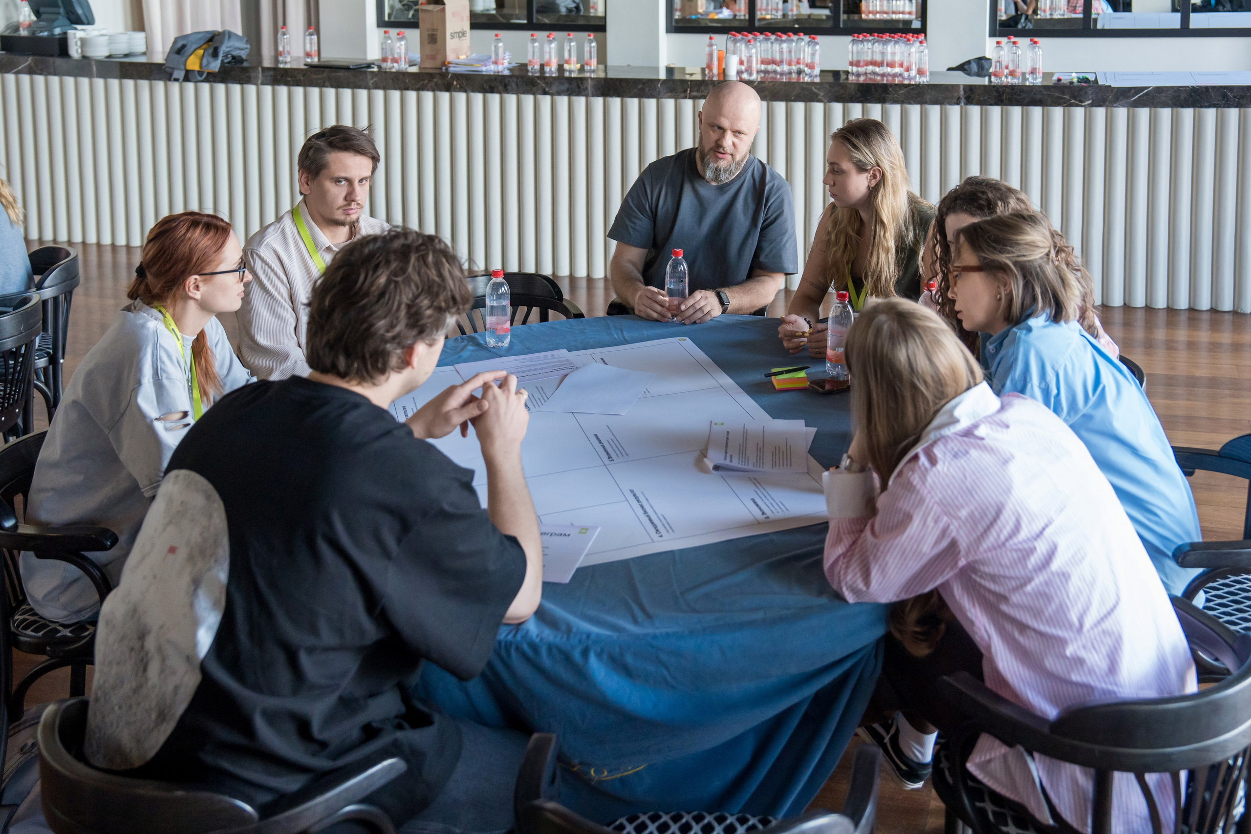 Тренинг для компании S7 Airlines в Красной Поляне. Репортажный фотограф в Красной Поляне и Сочи Павлюченко Екатерина