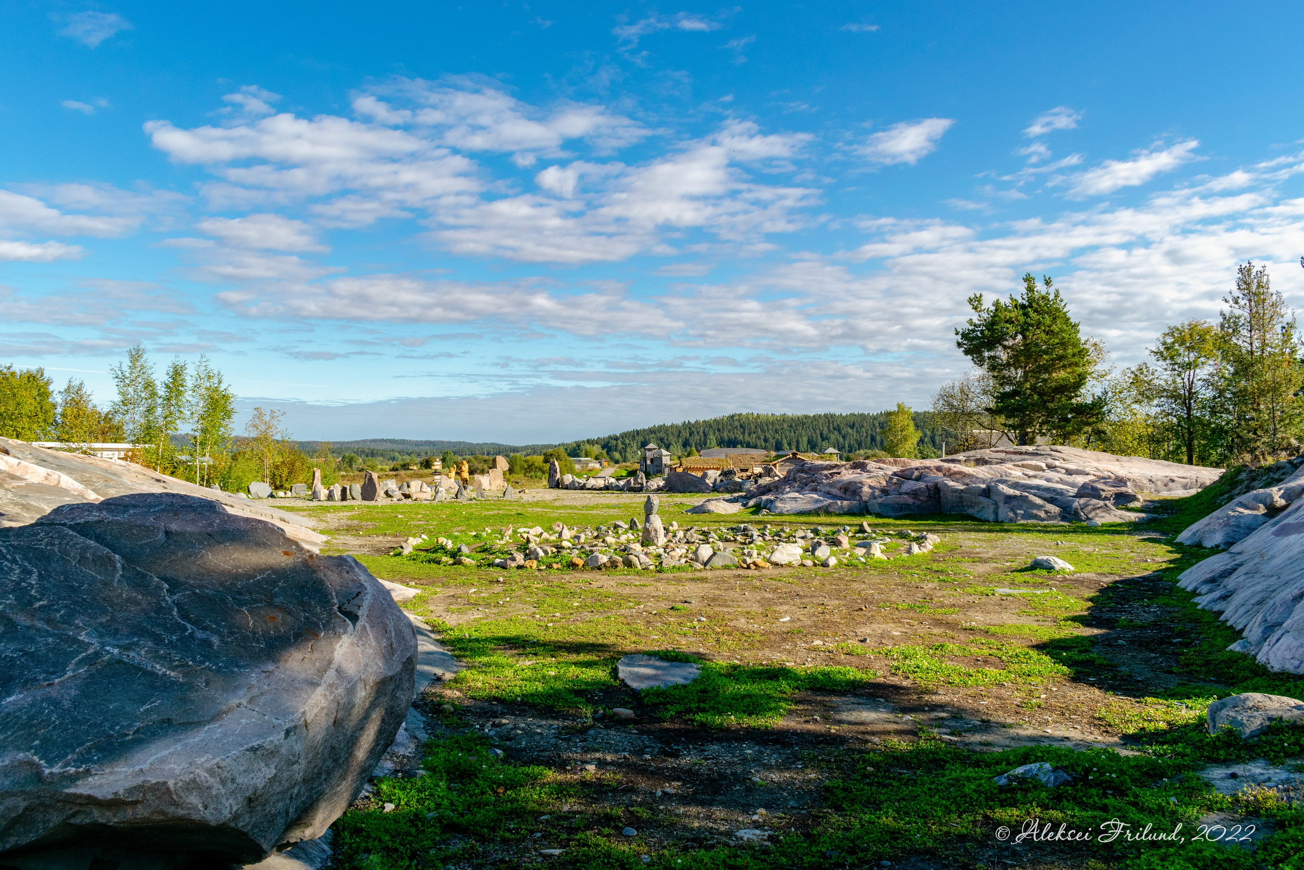 Исторический парк Бастiонъ. Аэросъемка. Фото и Видео в Карелии. Алексей Фрилунд