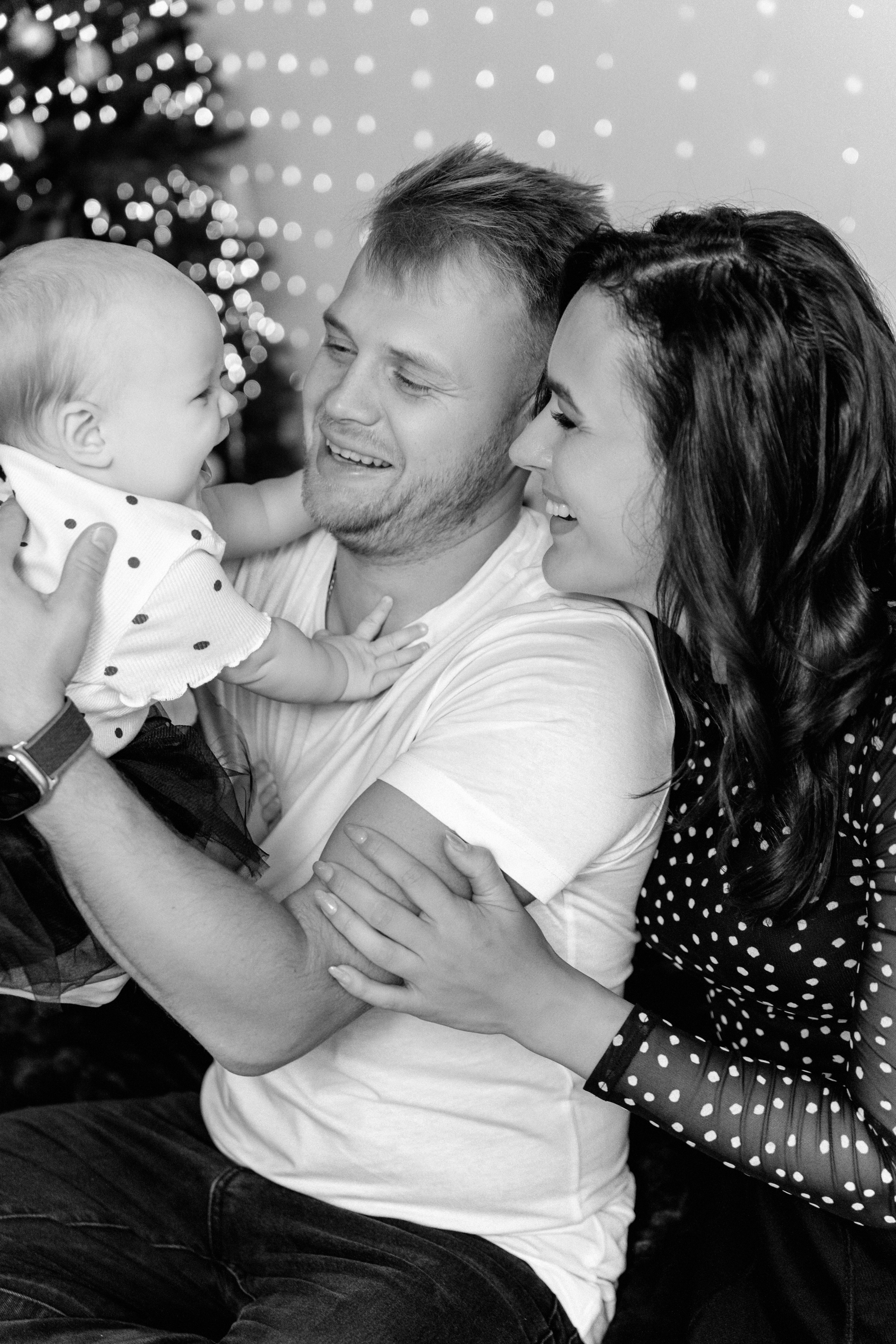 Новогоднее волшебство большой дружной семьи. Ваш семейный фотограф в Минске — Вика Трегубова