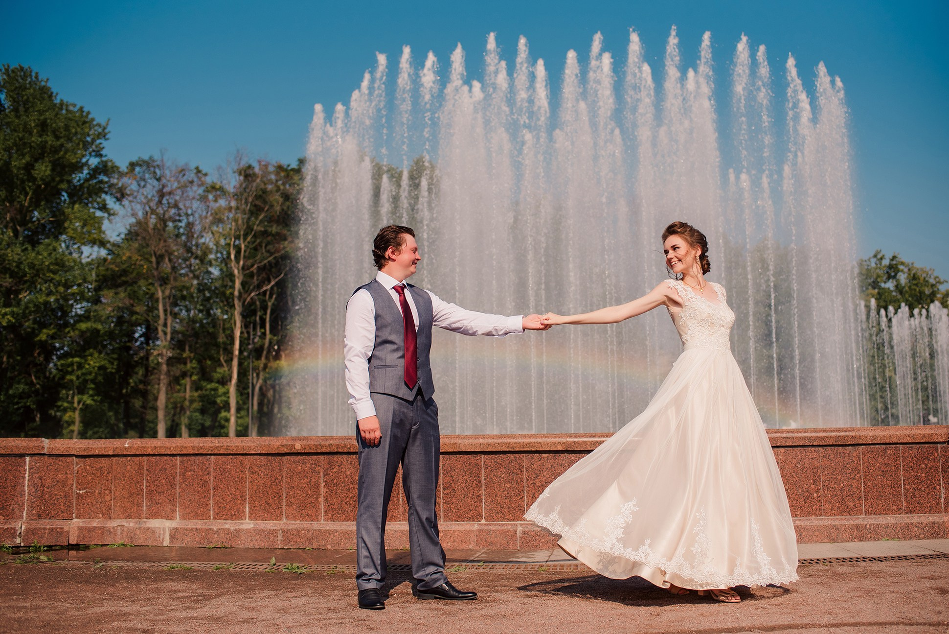 Даша и Паша. Южно-Приморский парк. Семейный и Свадебный фотограф. Санкт-Петербург. Пушкин