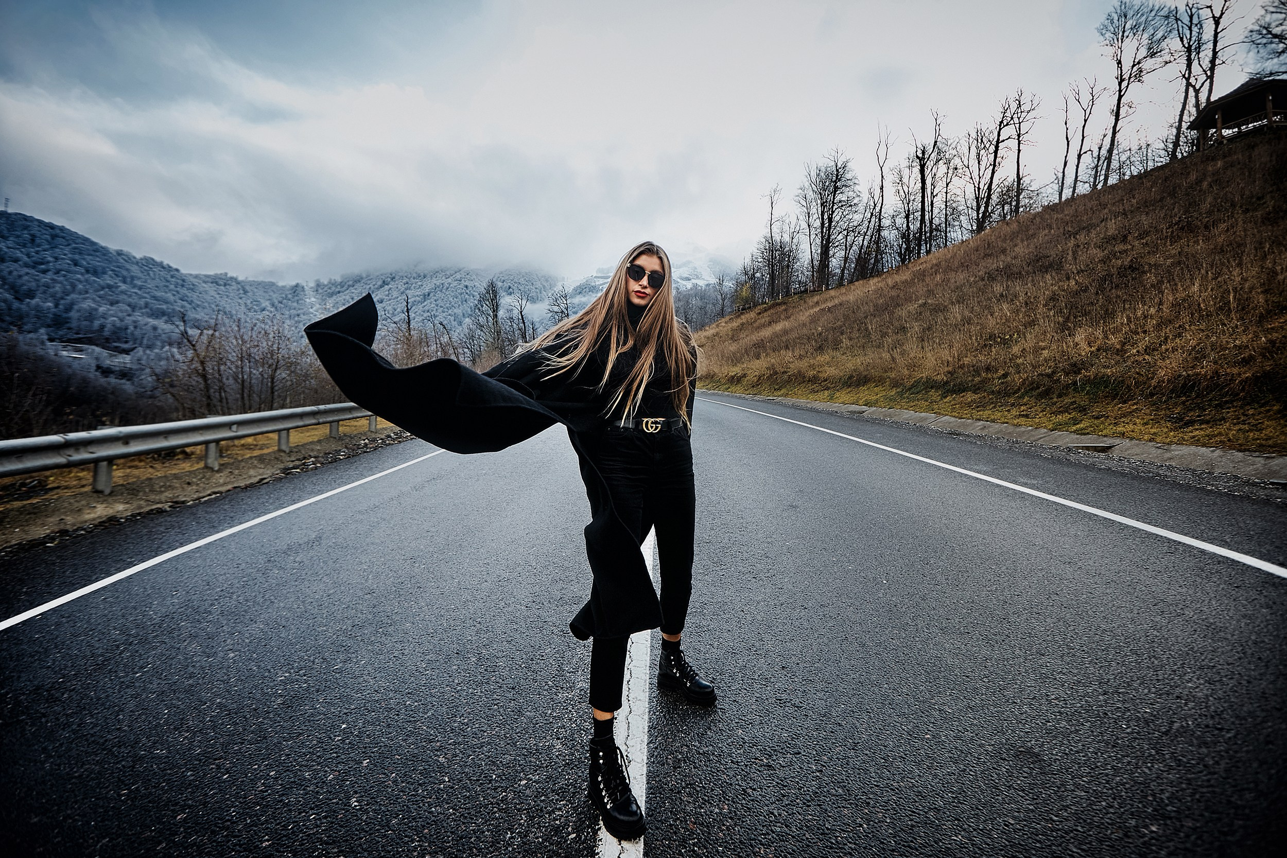 Ангелина в горах. Фото и видео контент в Сочи, фотограф, видеограф Сочи