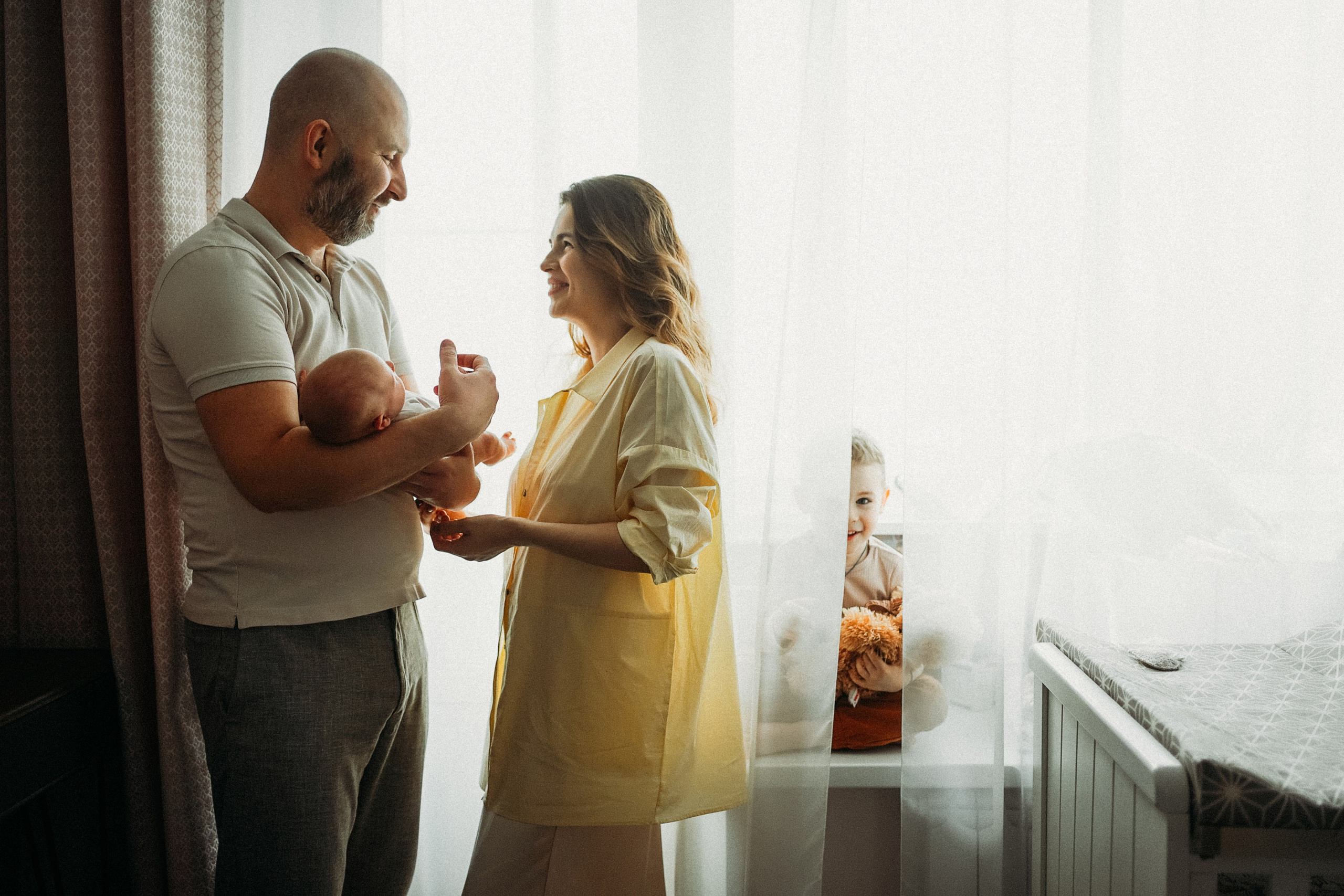 Елена, Андрей и малыши. Фотограф Наталья Колганова