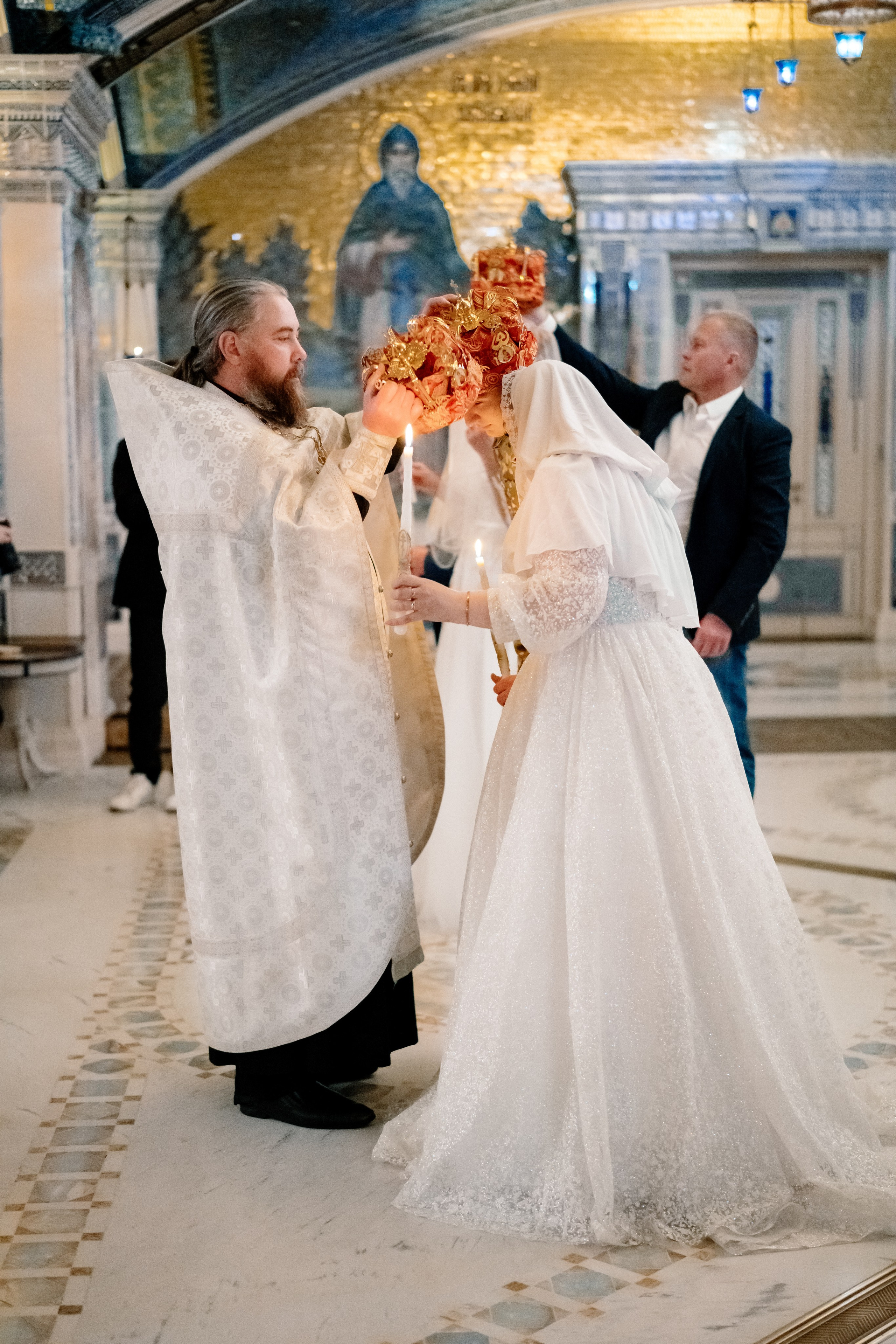 Венчание в Главном храме вооруженных сил (Патриот). Семейный фотограф Одинцово Москва Наталия Черенкова