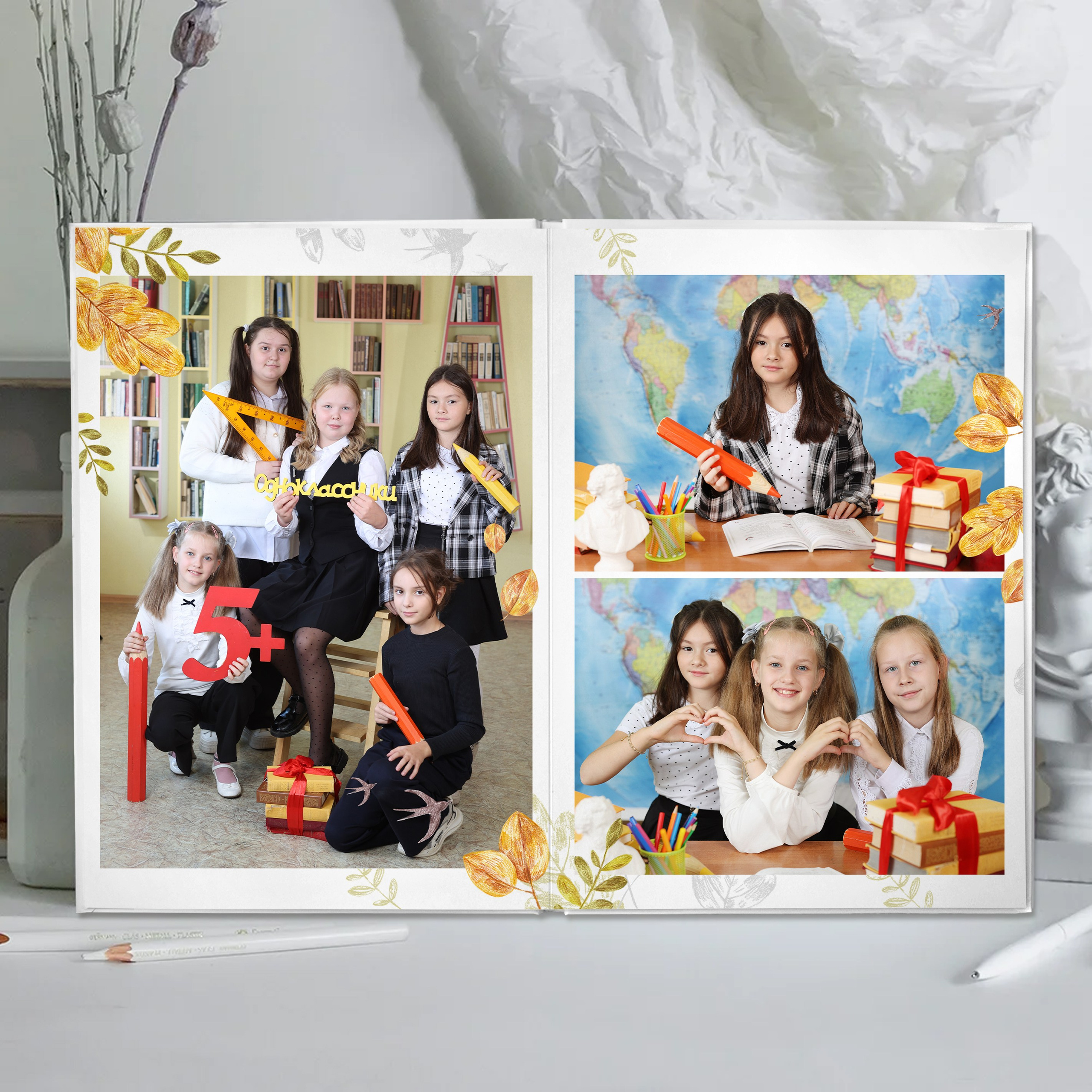 Выпускные альбомы для школьников