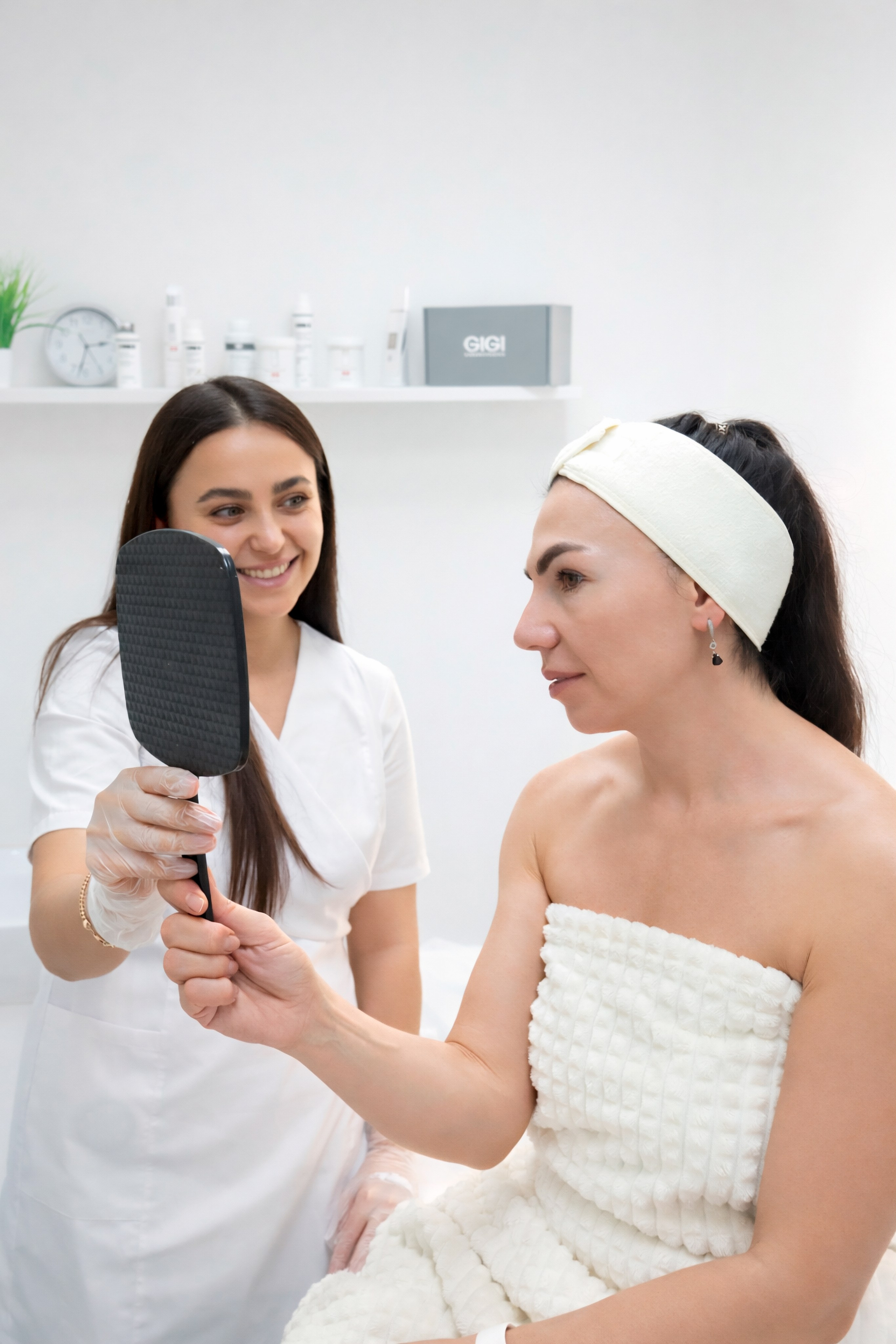 Съёмка для салона красоты Сахар и воск. Портретный фотограф в Москве Фарид Леонов