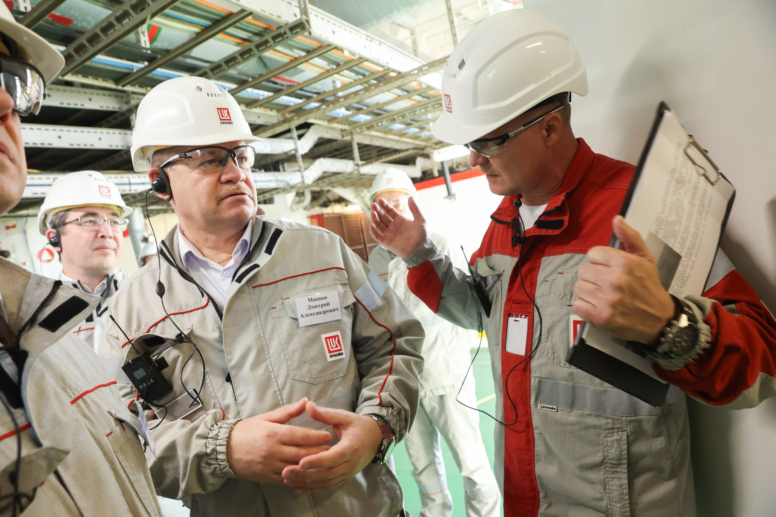 Лукойл — Каспийская буровая установка. Flint — photographer