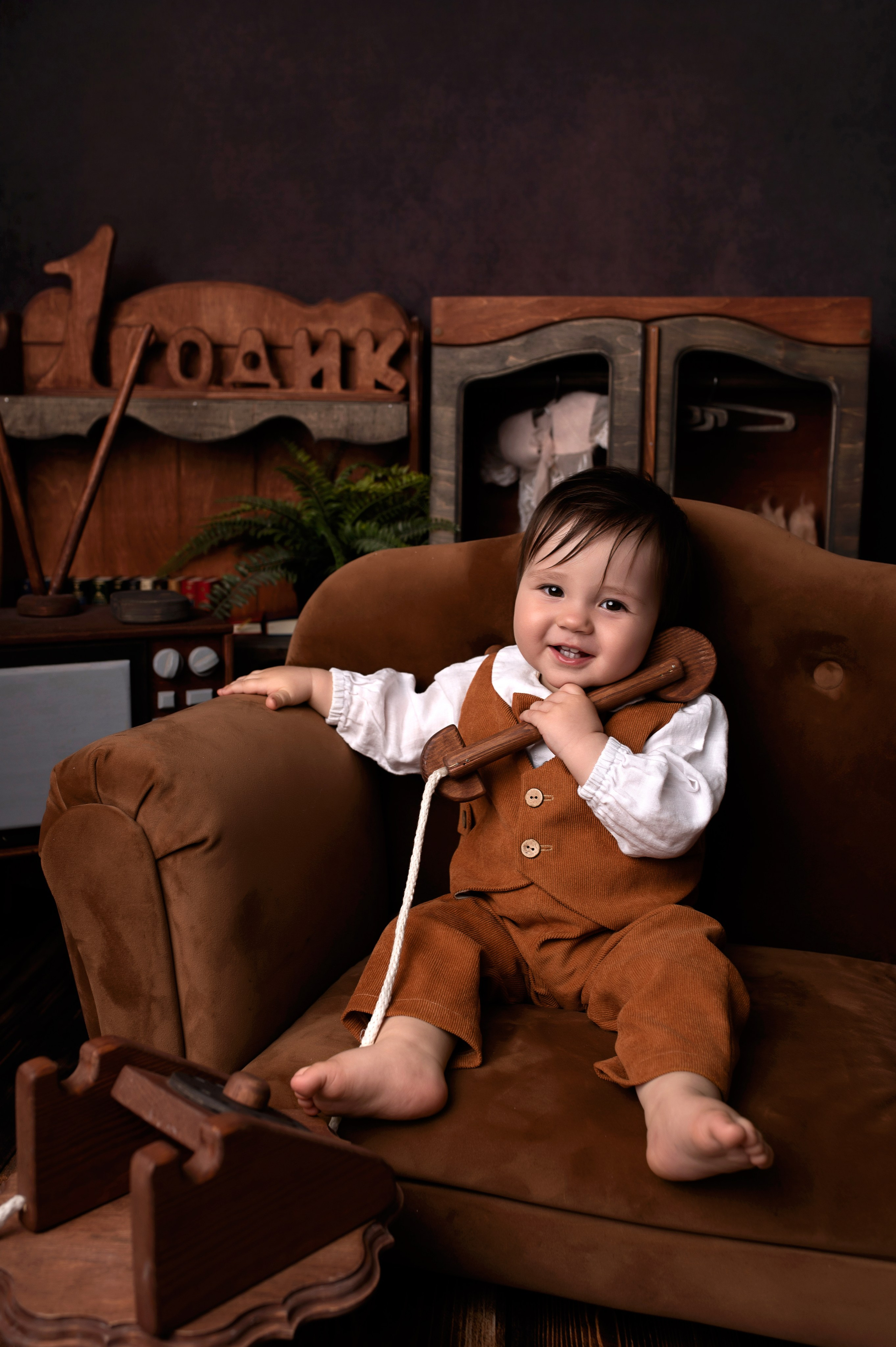 Лев 1 годик. Детский фотограф новорождённых в Минске Боровик Екатерина