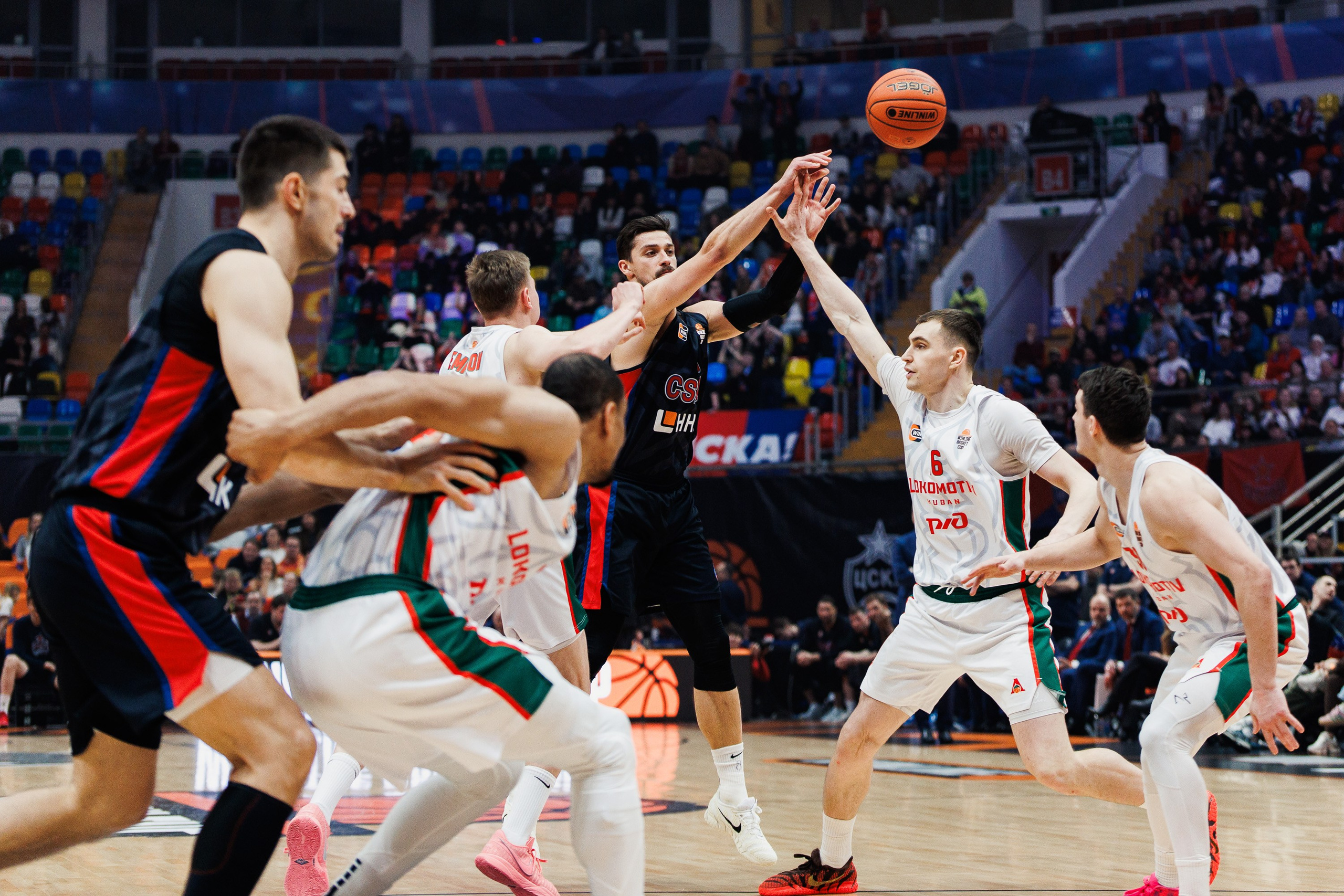 Winline Basket Cup CSKA — Lokomotiv-Luban. Photographer Danil Aykin